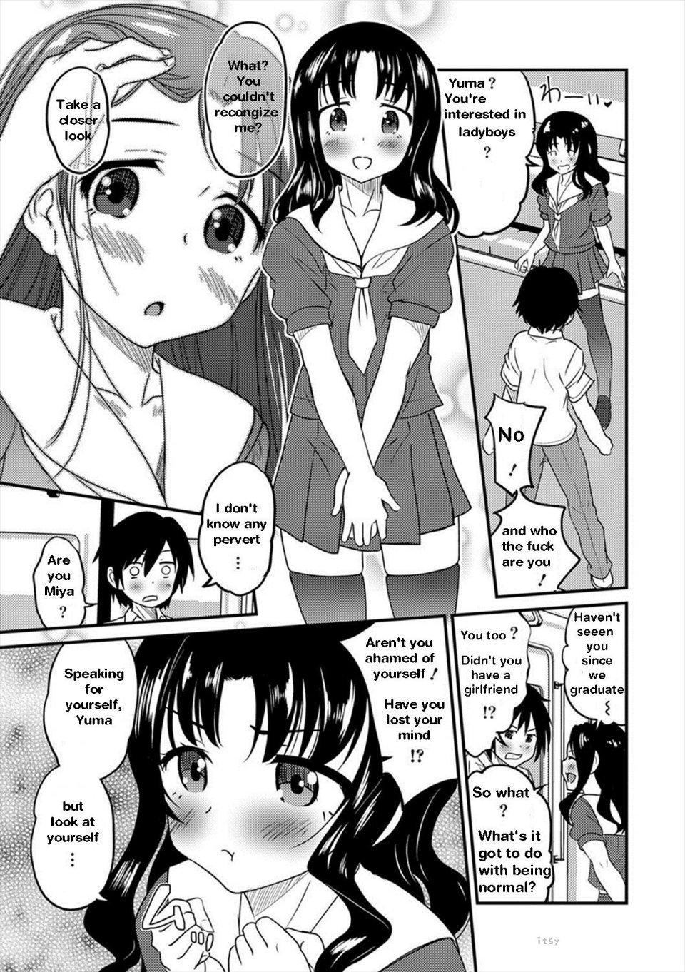 Otokonoko Senyou Sharyou Bromancecar 1&2 | The Carriage Designated for Ladyboys 1&2 — preview page 7