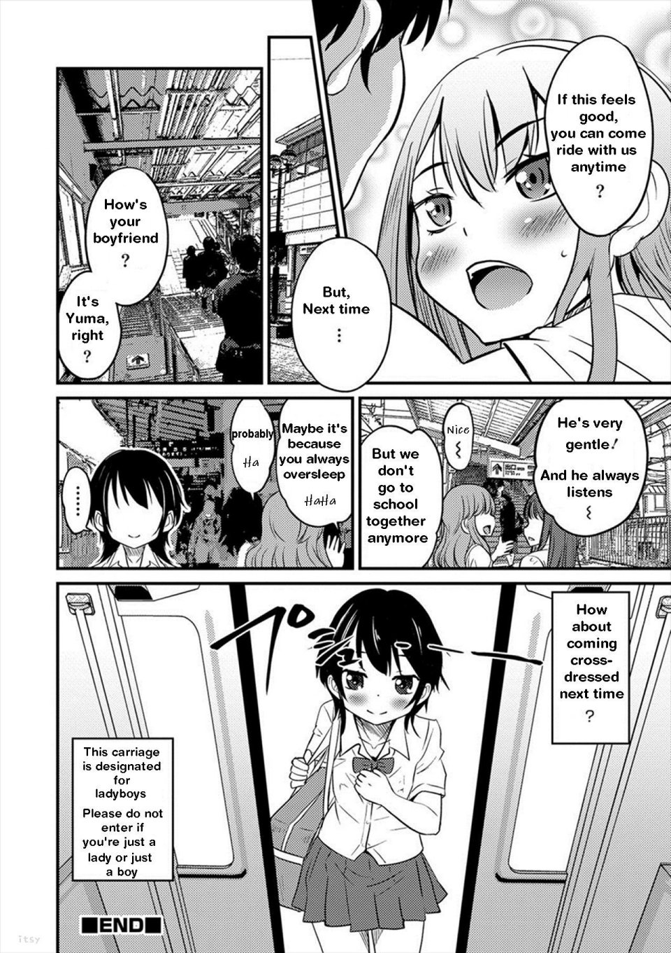 Otokonoko Senyou Sharyou Bromancecar 1&2 | The Carriage Designated for Ladyboys 1&2 — preview page 16