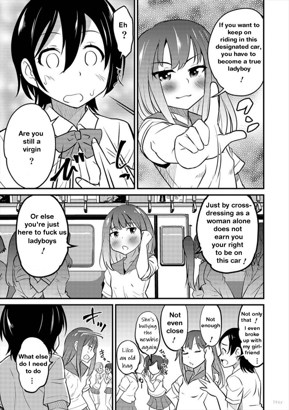 Otokonoko Senyou Sharyou Bromancecar 1&2 | The Carriage Designated for Ladyboys 1&2 — preview page 20