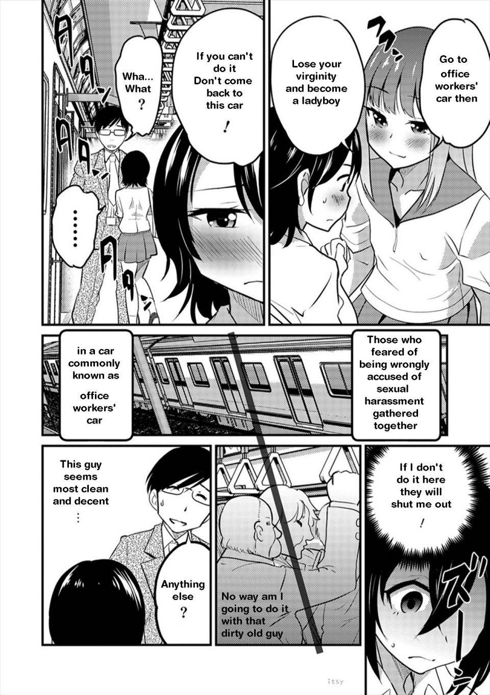 Otokonoko Senyou Sharyou Bromancecar 1&2 | The Carriage Designated for Ladyboys 1&2 – Chapter 1 – page 21