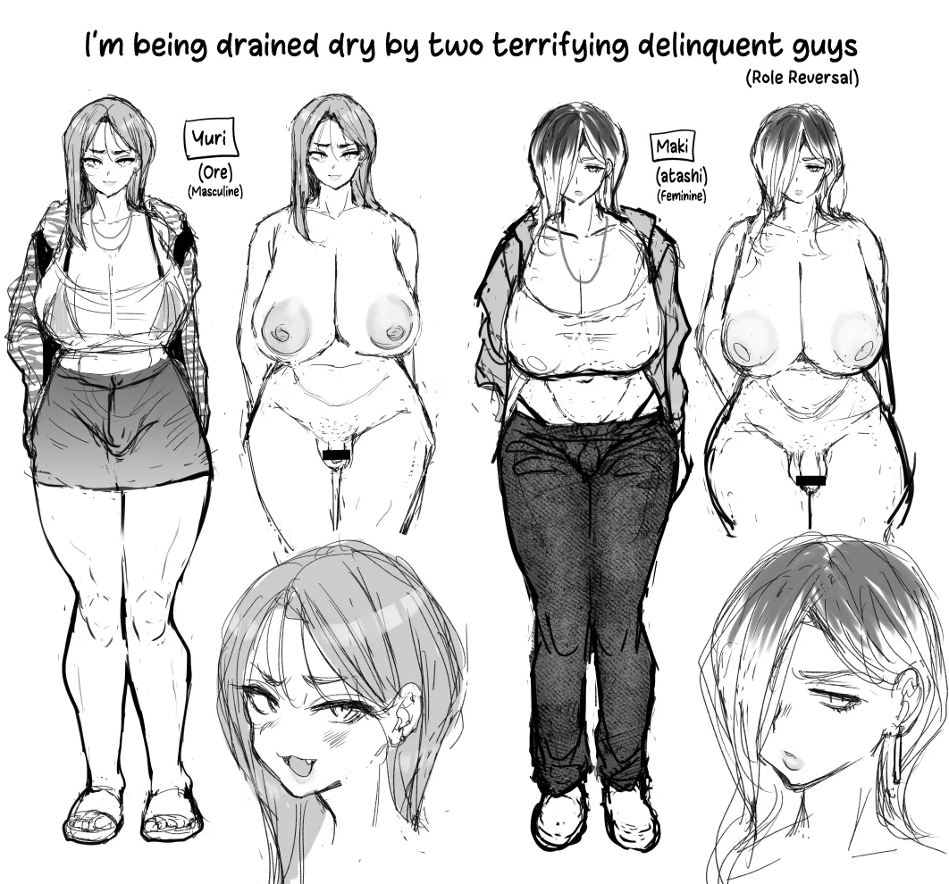 Osoroshii Yankee Futarigumi ni Shiboritorareteimasu… | I’m being drained dry by two terrifying delinquent guys – Chapter 1 – page 25