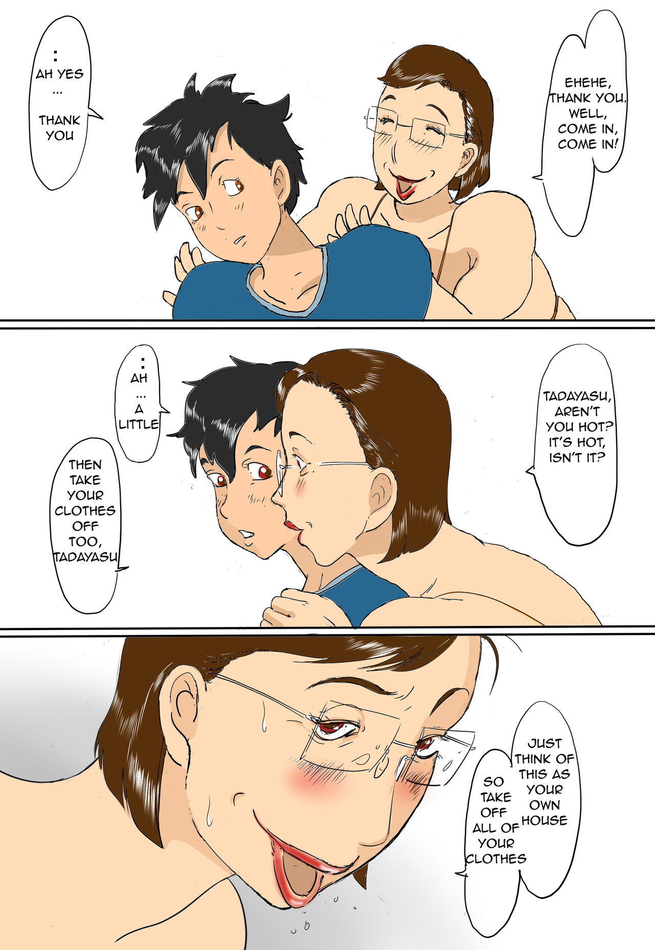 Oba, Kazue no Nikuatsu | Aunt Kazue’s Fleshy Squeeze — preview page 5