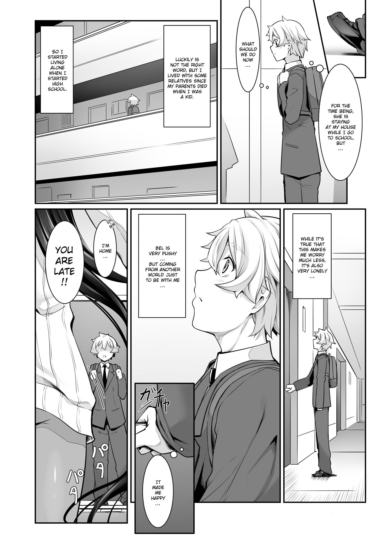 Chotto dake Ai ga Omoi Dark Elf ga Isekai kara Oikakete Kita | A slightly pushy dark elf chased me from another world — preview page 19