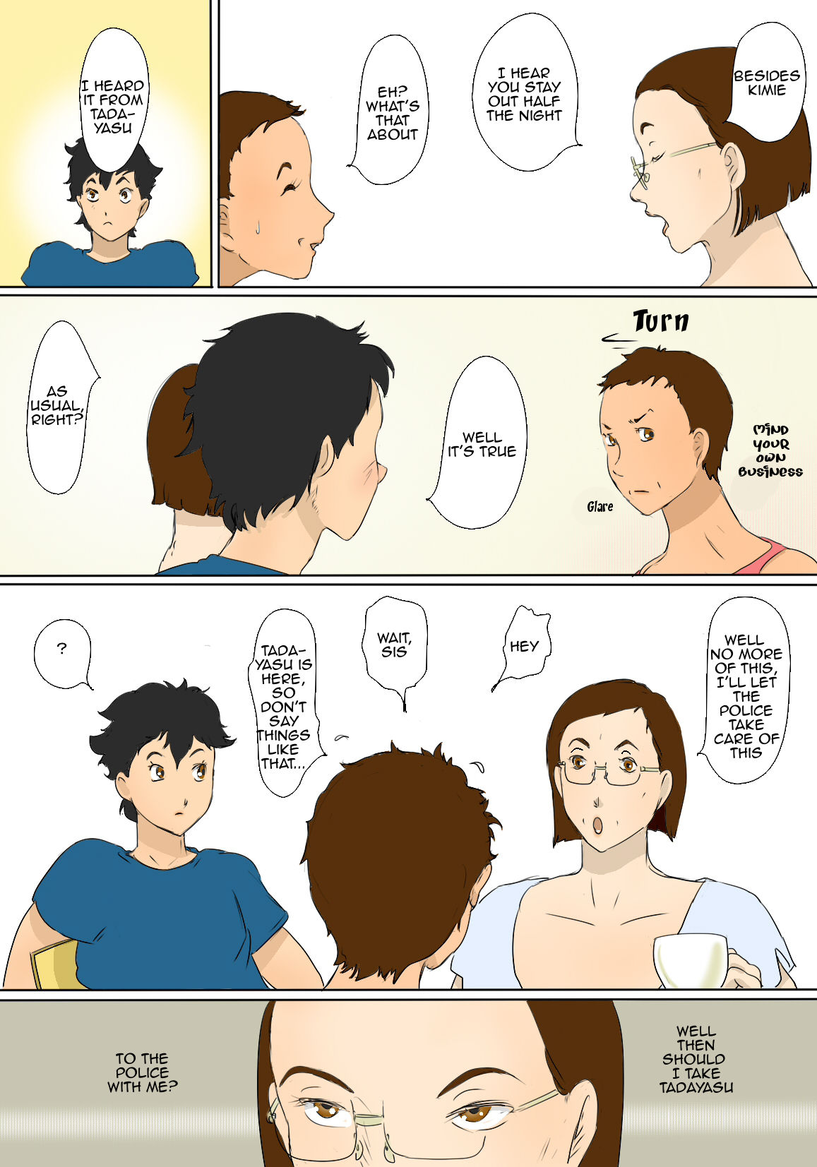Kimie No Haha No Tsutome | Mother Kimie’s Duty — preview page 4