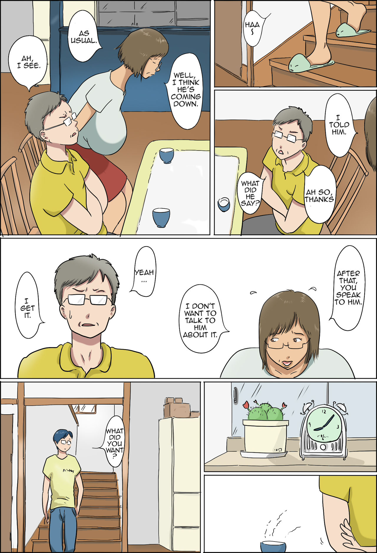 Haha to Musuko no Kazoku Seikatsu | Family Life of Mother and Son — preview page 3