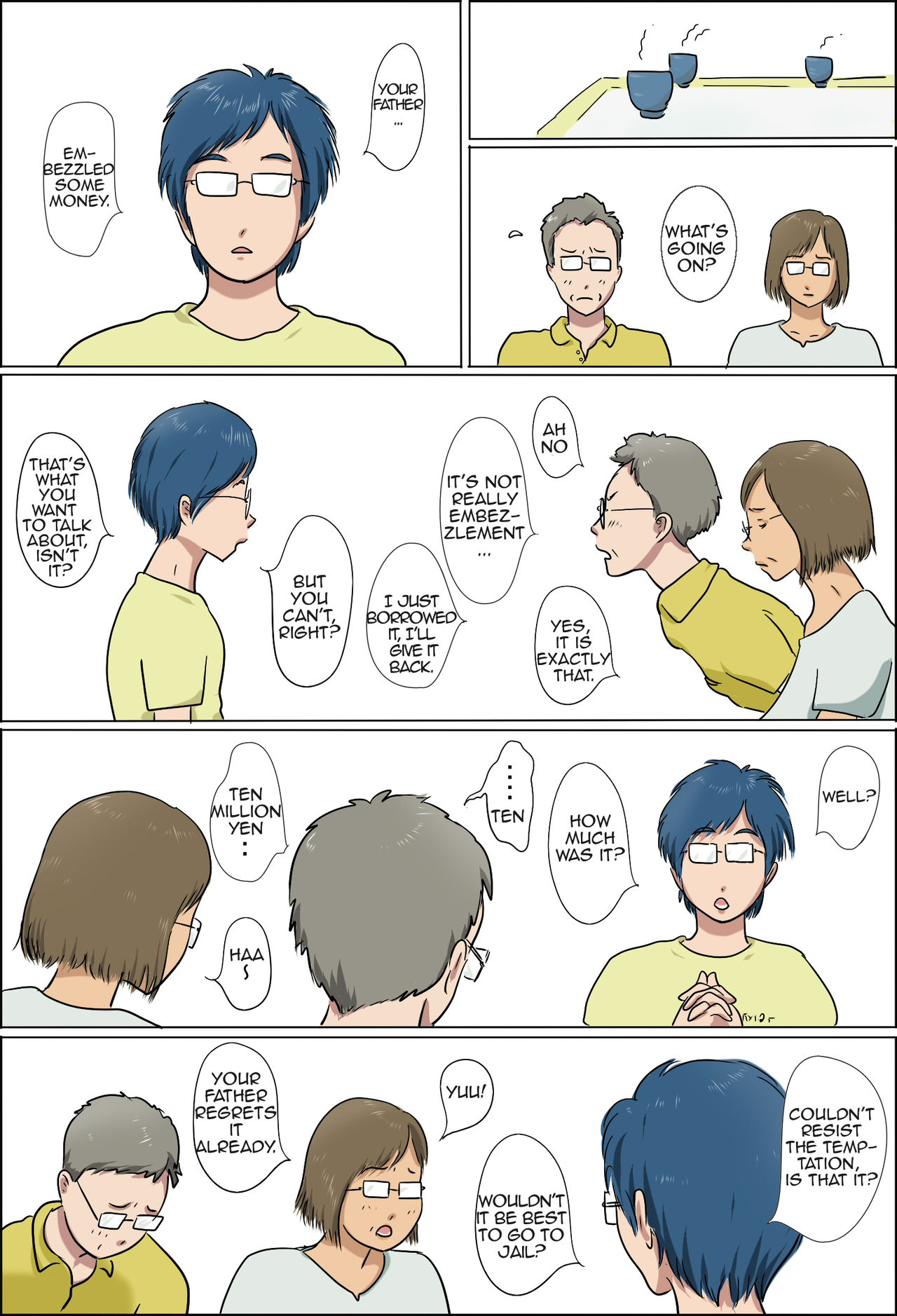 Haha to Musuko no Kazoku Seikatsu | Family Life of Mother and Son — preview page 4