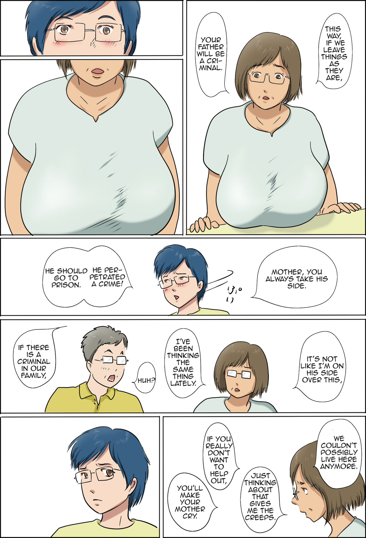 Haha to Musuko no Kazoku Seikatsu | Family Life of Mother and Son — preview page 5
