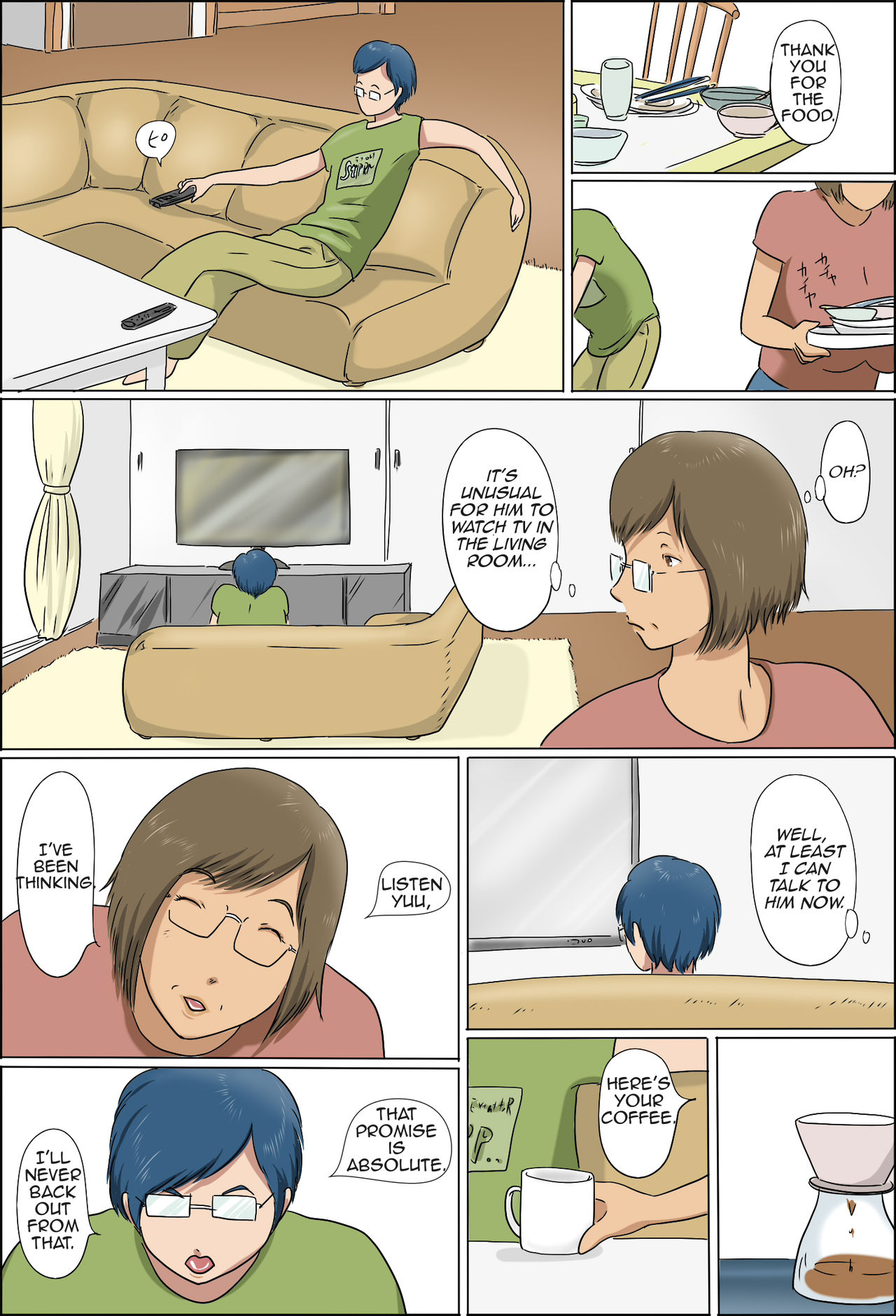 Haha to Musuko no Kazoku Seikatsu | Family Life of Mother and Son — preview page 10