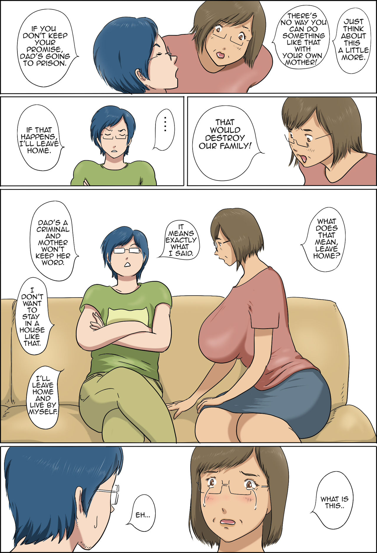 Haha to Musuko no Kazoku Seikatsu | Family Life of Mother and Son — preview page 11