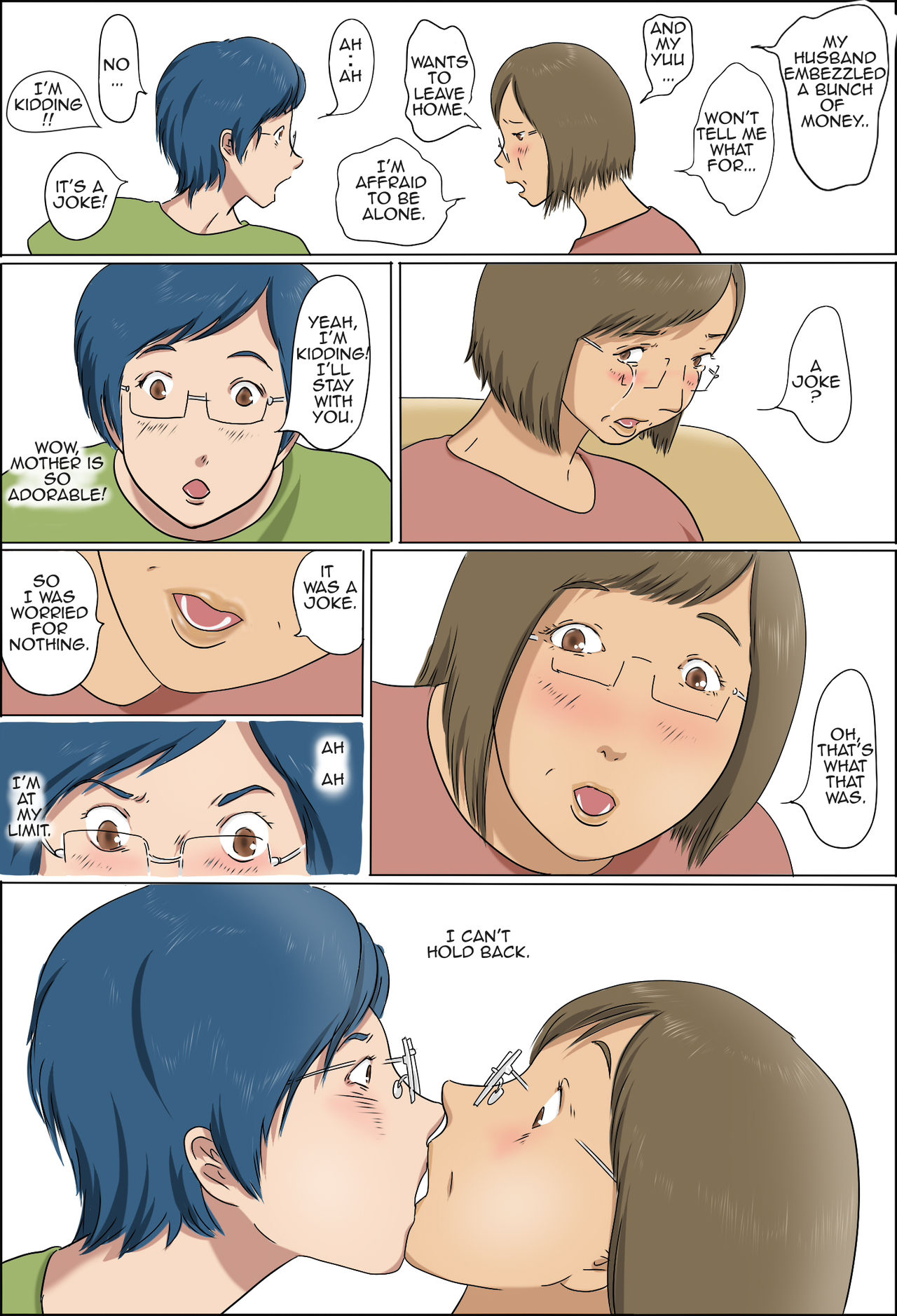 Haha to Musuko no Kazoku Seikatsu | Family Life of Mother and Son — preview page 12
