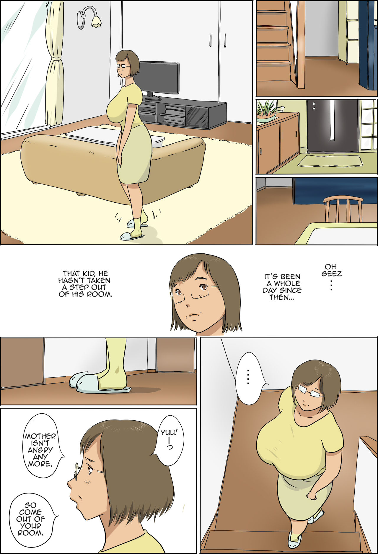 Haha to Musuko no Kazoku Seikatsu | Family Life of Mother and Son — preview page 17