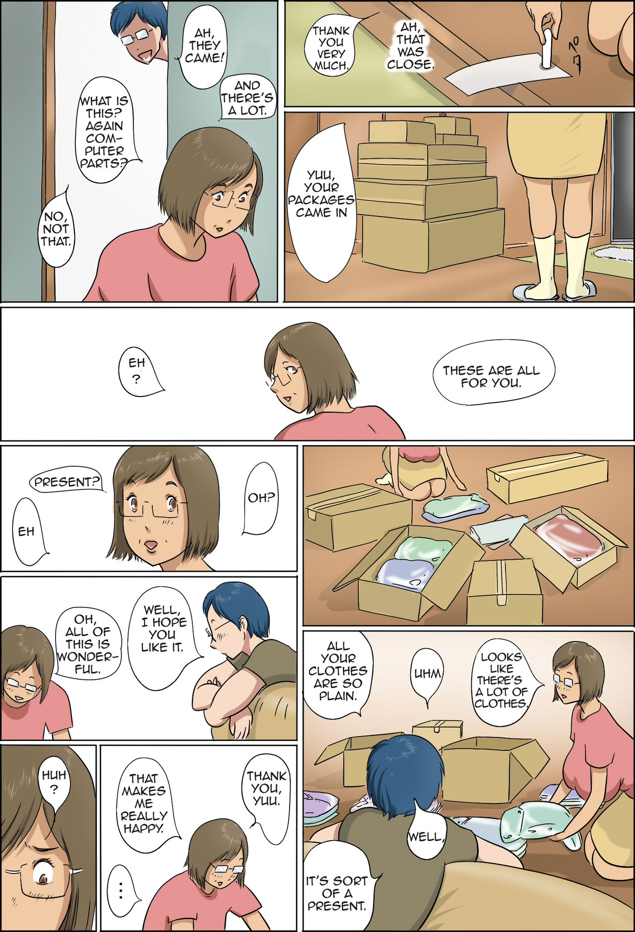 Haha to Musuko no Kazoku Seikatsu | Family Life of Mother and Son – Chapter 1 – page 37