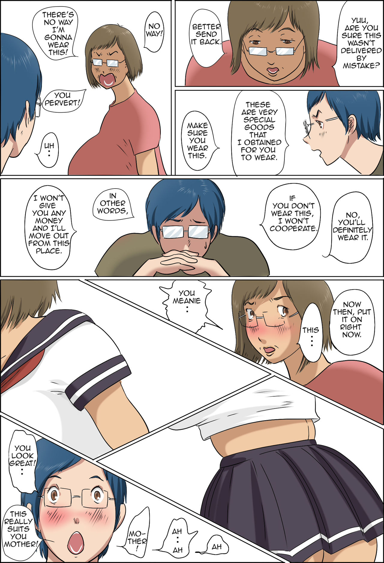 Haha to Musuko no Kazoku Seikatsu | Family Life of Mother and Son – Chapter 1 – page 38