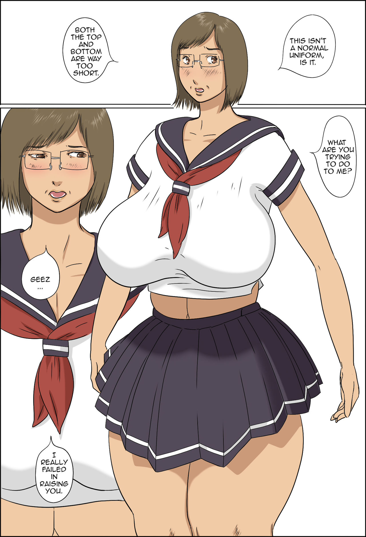 Haha to Musuko no Kazoku Seikatsu | Family Life of Mother and Son – Chapter 1 – page 39