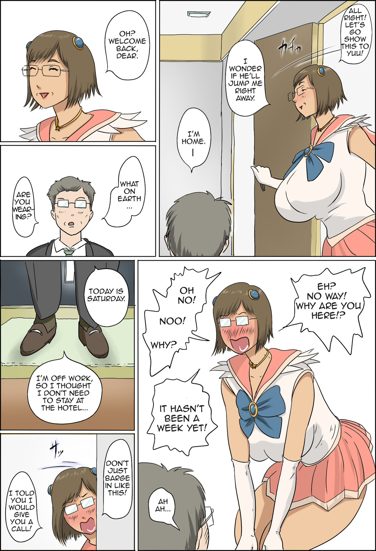 Haha to Musuko no Kazoku Seikatsu | Family Life of Mother and Son – Chapter 1 – page 67