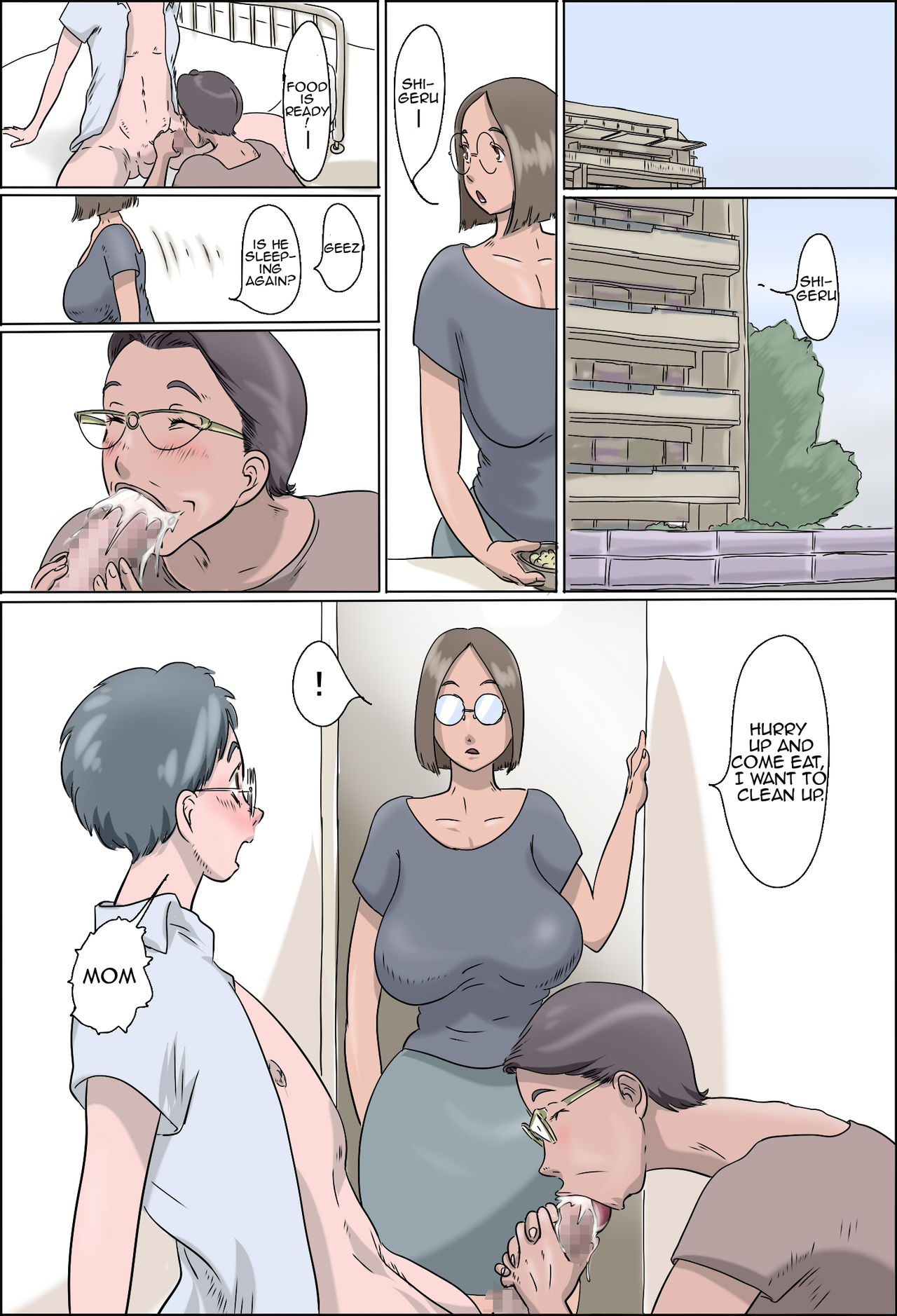 Shigeru Mansion -Mama to Obaachan- | Shigeru’s Apartment – Mom and Grandma — preview page 2
