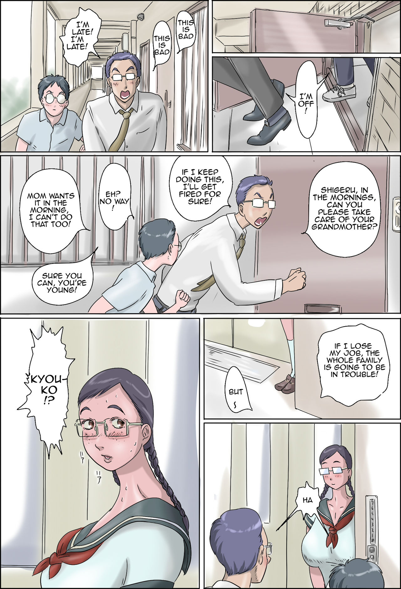 Shigeru Mansion -Mama to Obaachan- | Shigeru’s Apartment – Mom and Grandma — preview page 19