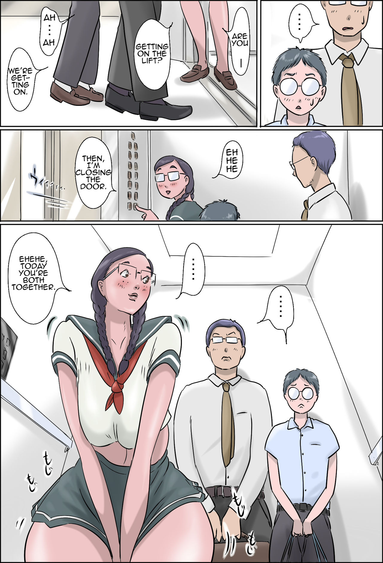 Shigeru Mansion -Super Seiyoku Osage Girl- | Shigeru’s Apartment – Horny Twintail Girl from the Market — preview page 4