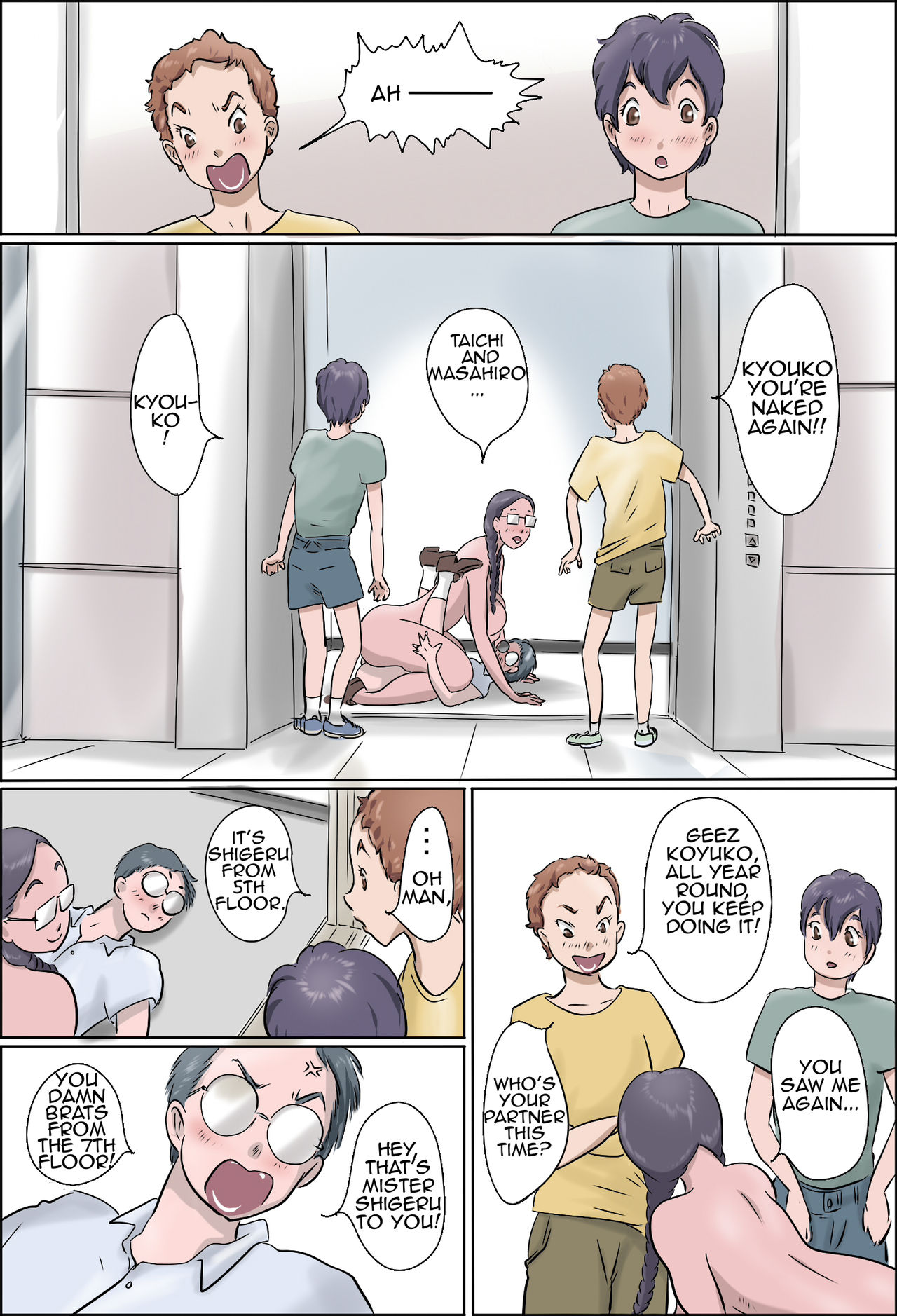 Shigeru Mansion -Super Seiyoku Osage Girl- | Shigeru’s Apartment – Horny Twintail Girl from the Market – Chapter 1 – page 30