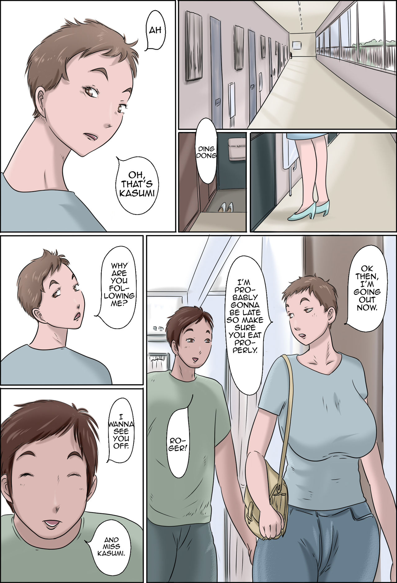 Haha wa Odoru -Jou- | Dancing Mother Vol.1 Part 1 — preview page 2