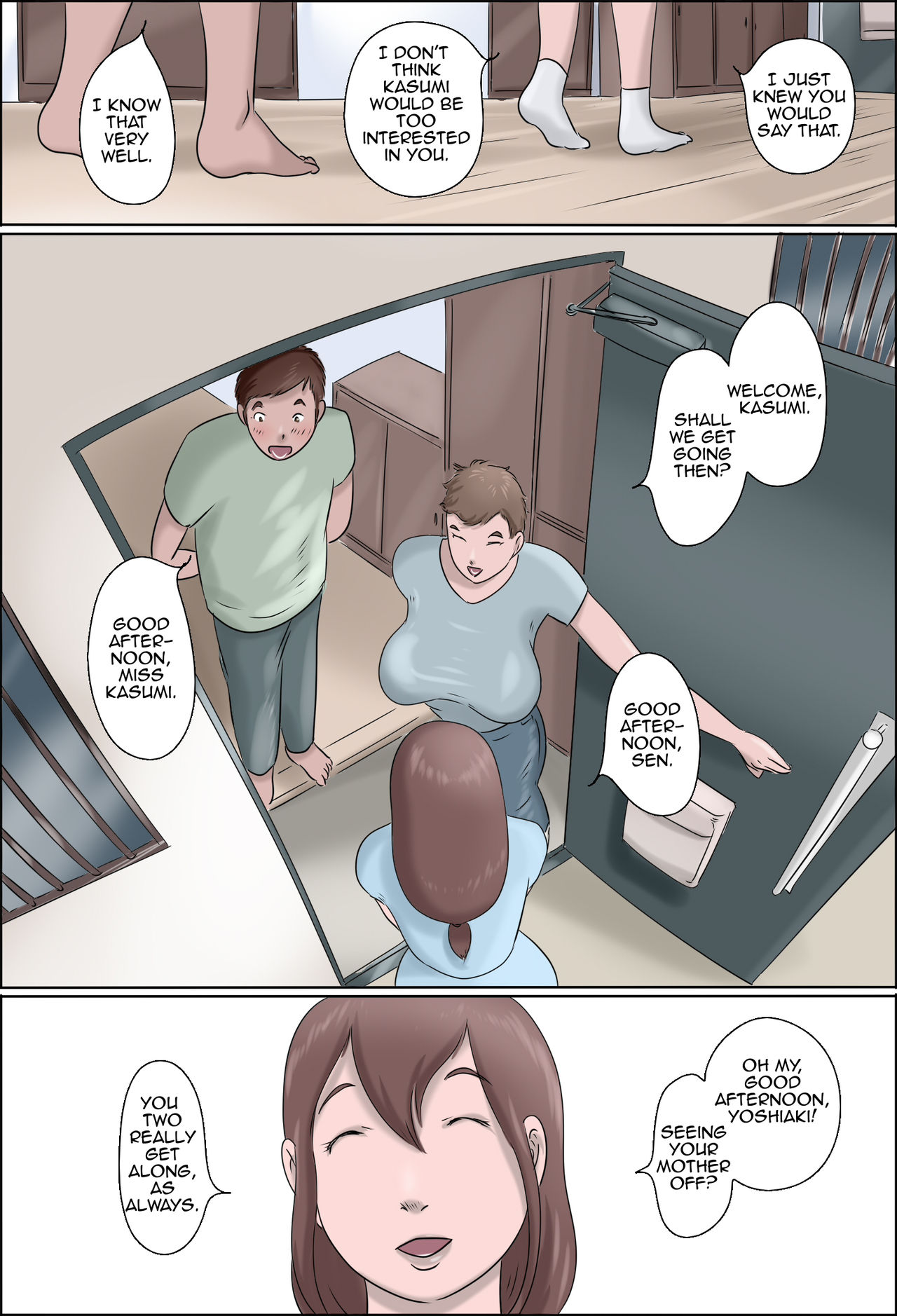Haha wa Odoru -Jou- | Dancing Mother Vol.1 Part 1 — preview page 3