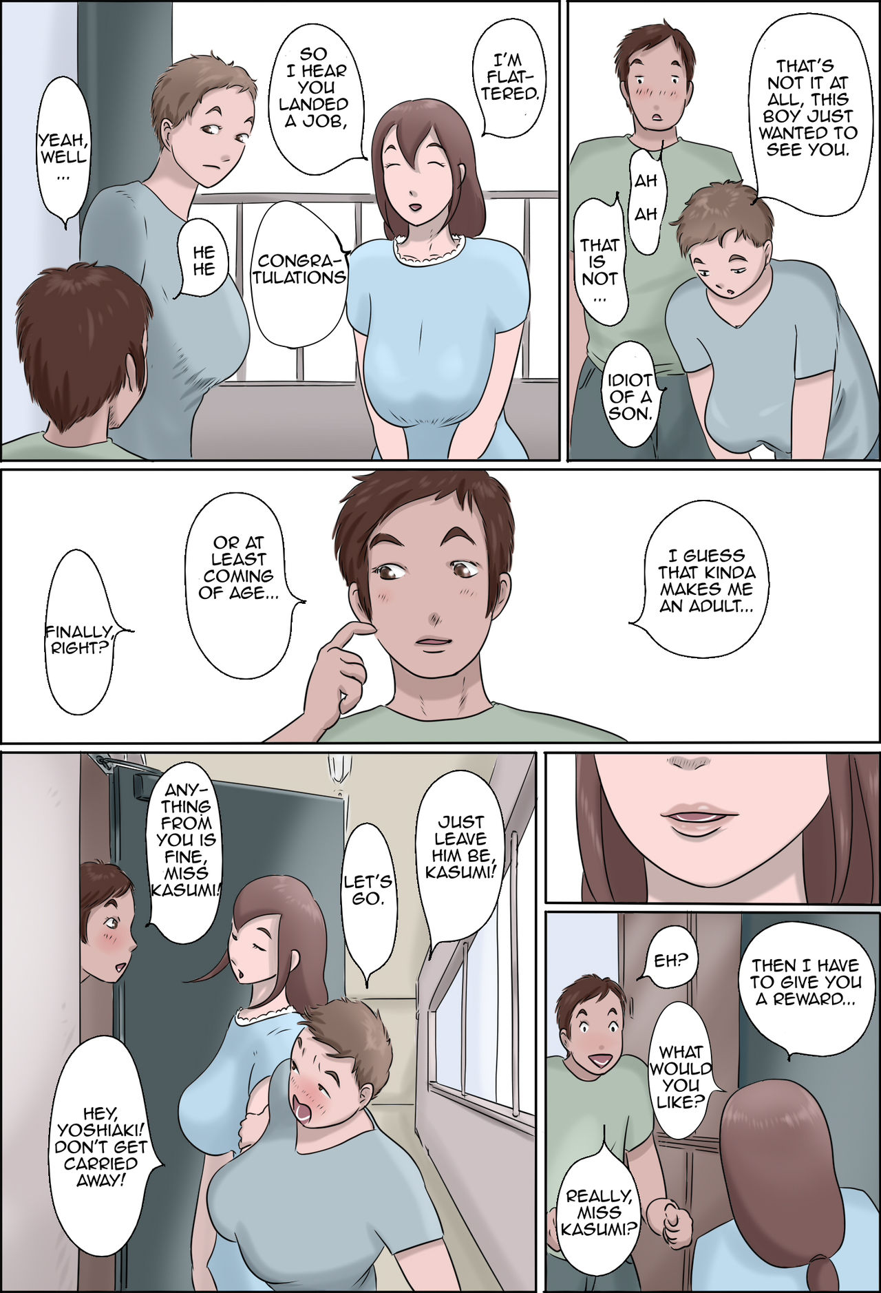 Haha wa Odoru -Jou- | Dancing Mother Vol.1 Part 1 — preview page 4