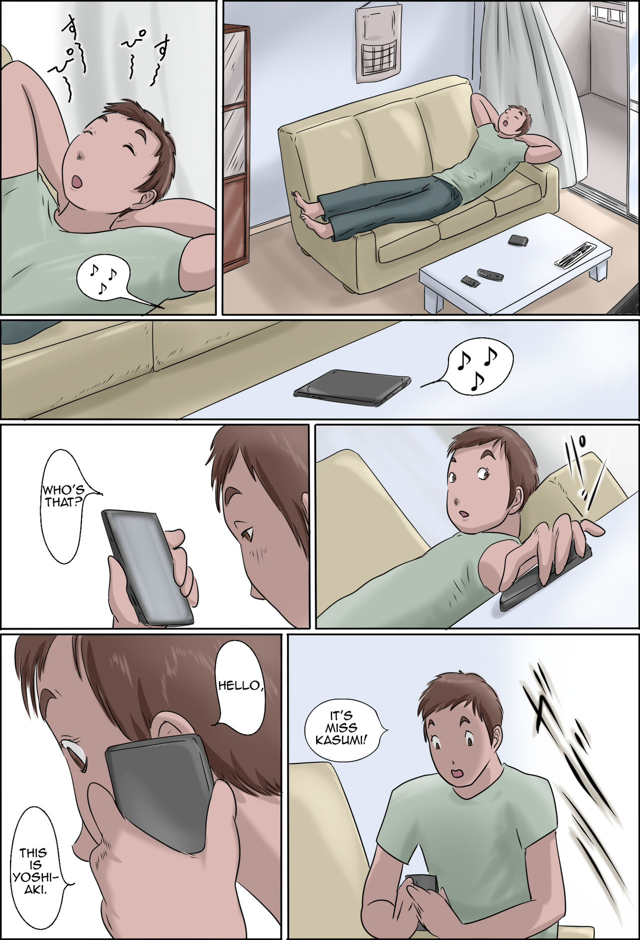 Haha wa Odoru -Jou- | Dancing Mother Vol.1 Part 1 — preview page 9