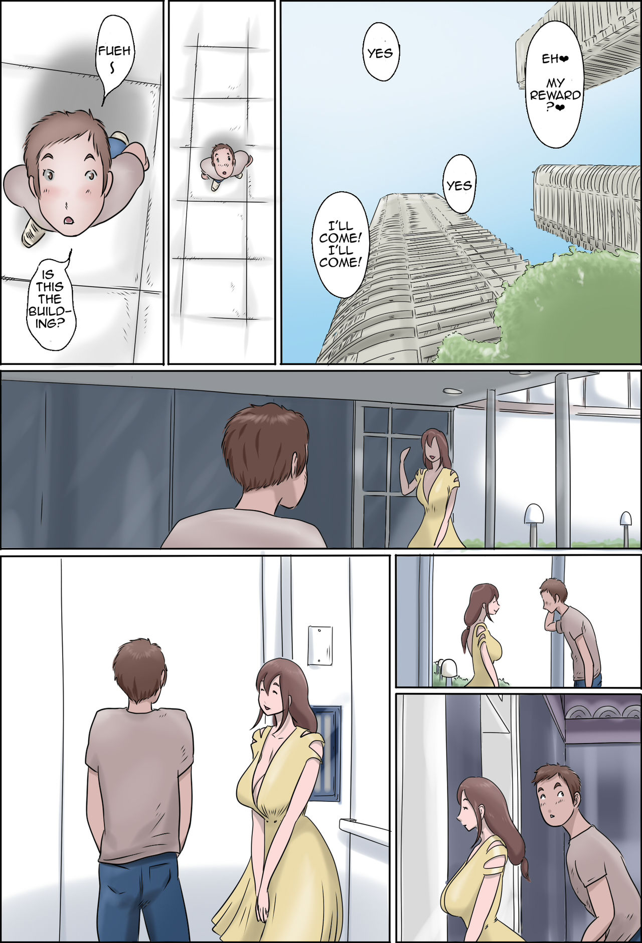 Haha wa Odoru -Jou- | Dancing Mother Vol.1 Part 1 — preview page 10