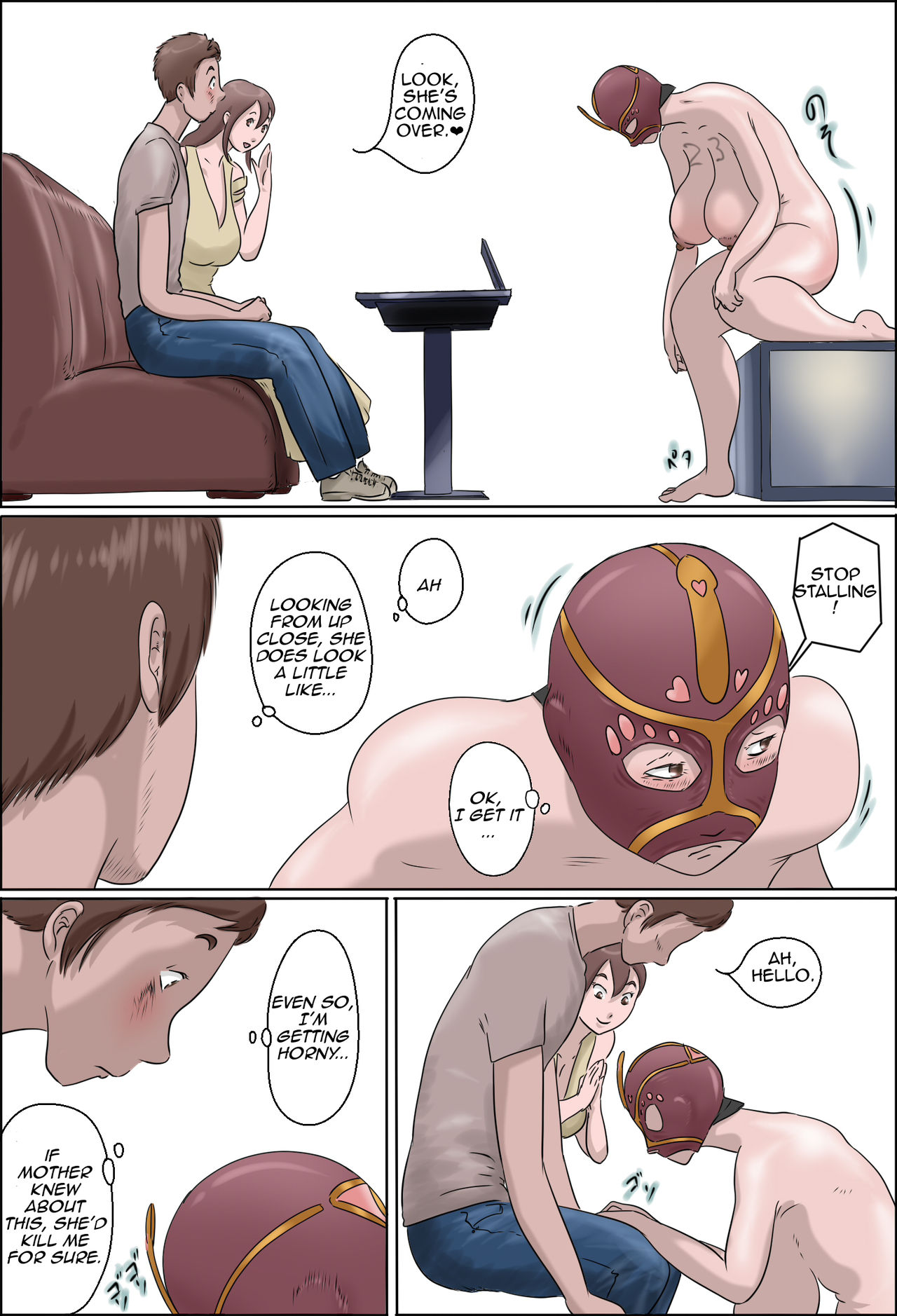 Haha wa Odoru -Jou- | Dancing Mother Vol.1 Part 1 – Chapter 1 – page 22