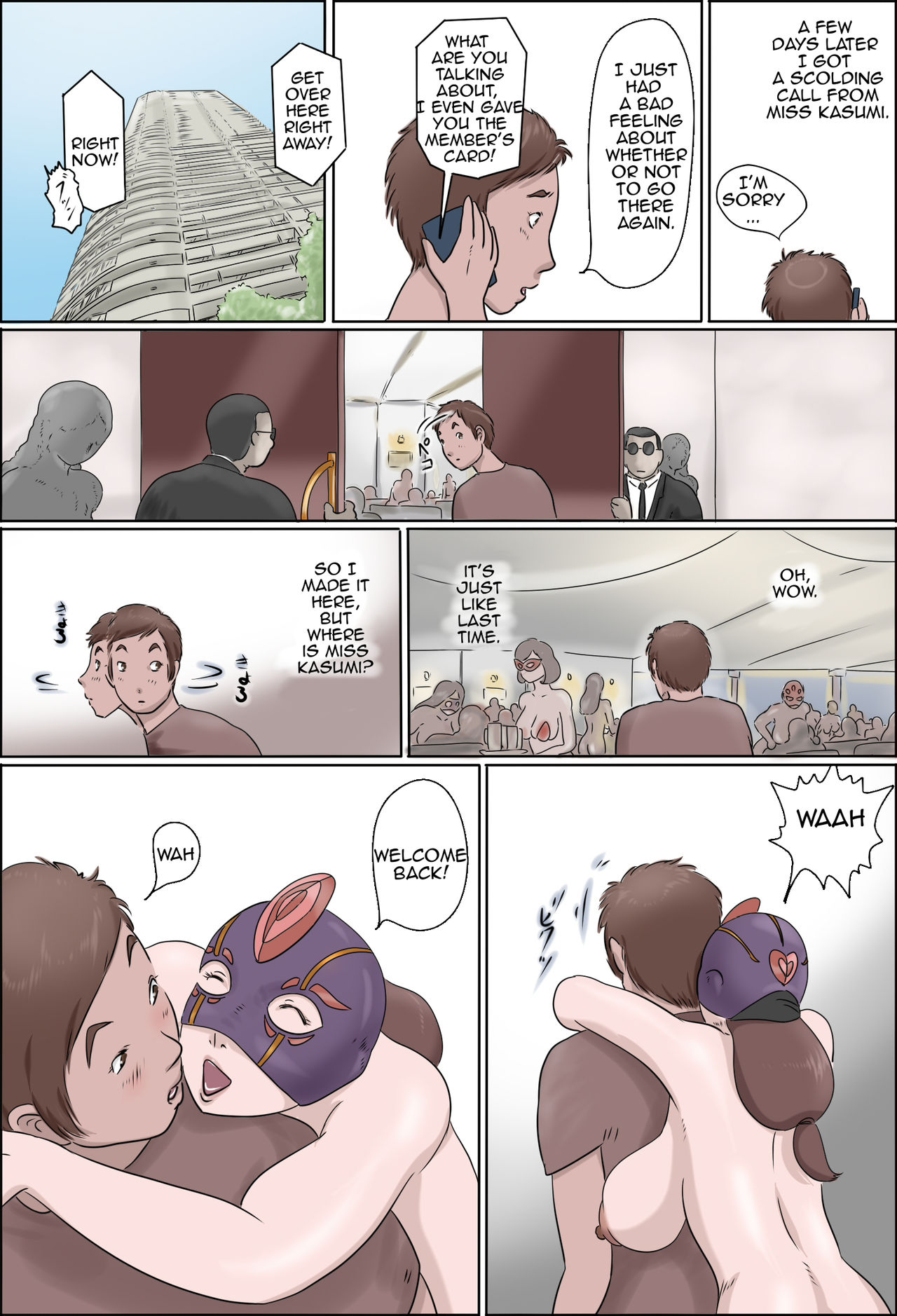 Haha wa Odoru -Chuu- | Dancing Mother Vol.1 Part 2 — preview page 2