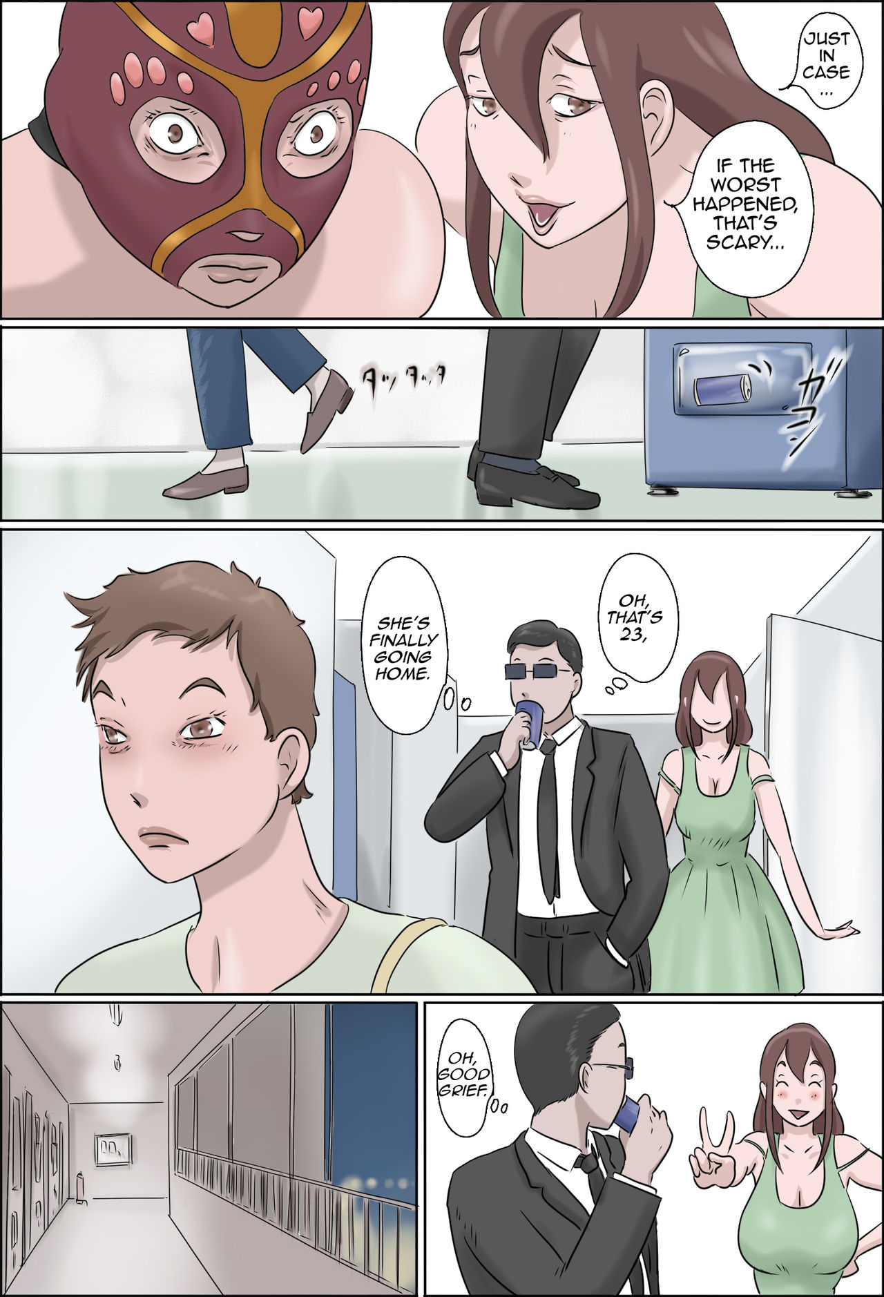 Haha wa Odoru -Ge- | Dancing Mother Vol.1 Part 3 — preview page 5