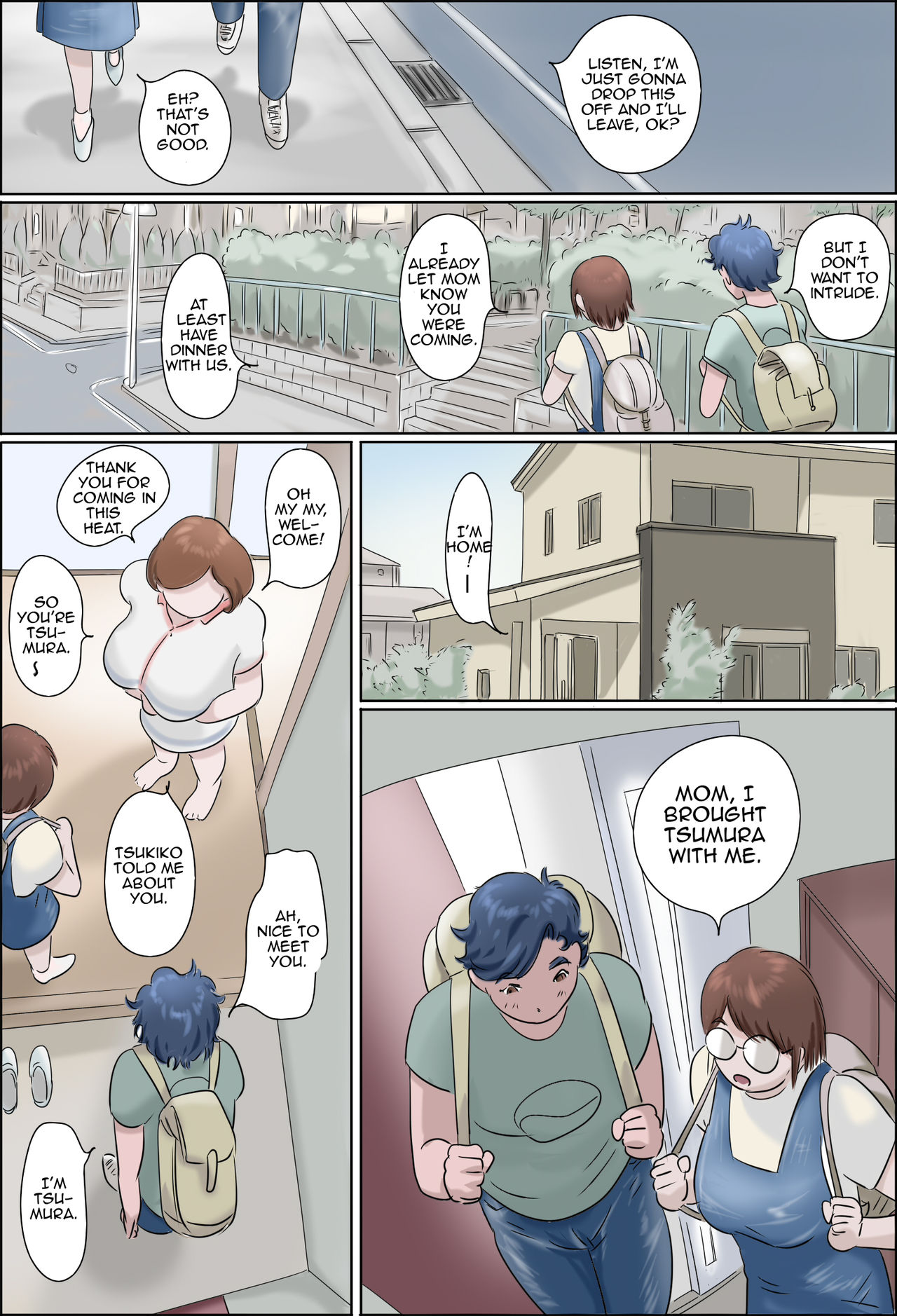 Kanojo no Hahaoya ga Guigui Sasottekuru Ken | My Girlfriend’s Mother Jumps my Bones — preview page 2
