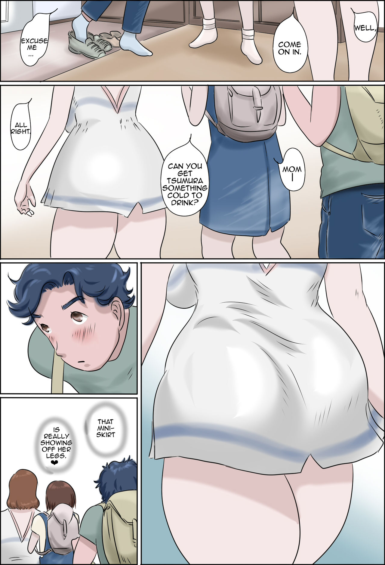 Kanojo no Hahaoya ga Guigui Sasottekuru Ken | My Girlfriend’s Mother Jumps my Bones — preview page 4