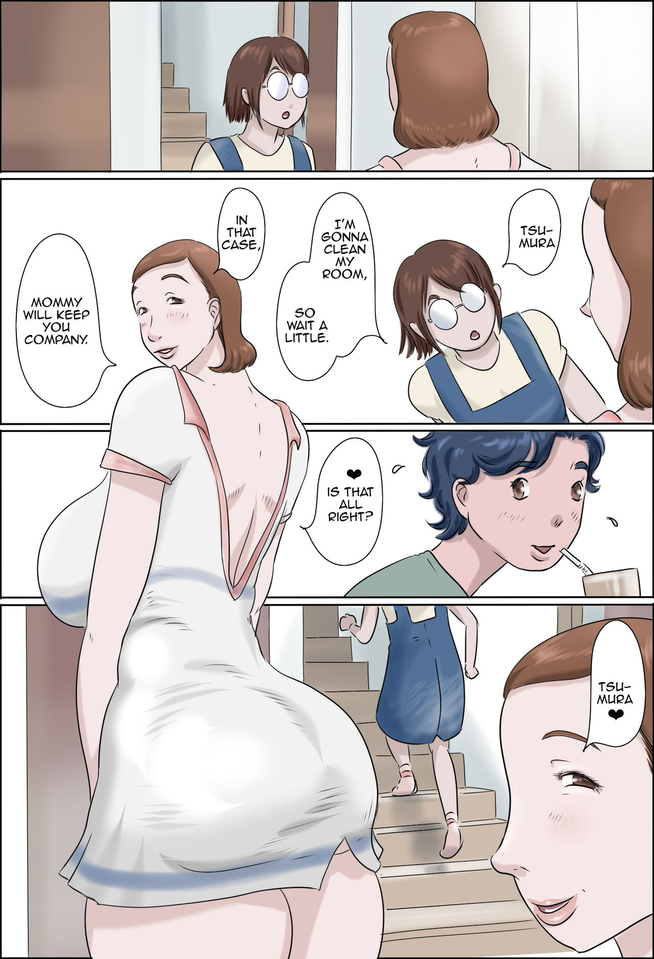 Kanojo no Hahaoya ga Guigui Sasottekuru Ken | My Girlfriend’s Mother Jumps my Bones — preview page 5