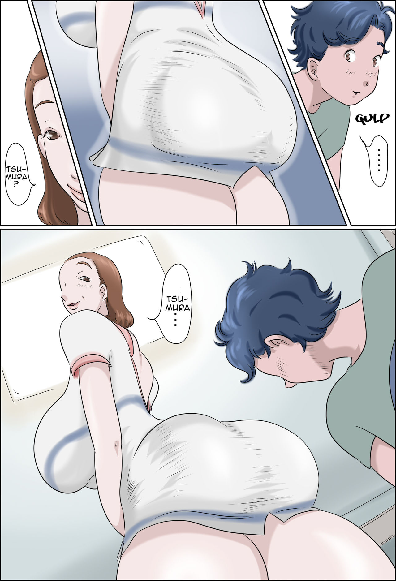 Kanojo no Hahaoya ga Guigui Sasottekuru Ken | My Girlfriend’s Mother Jumps my Bones — preview page 6