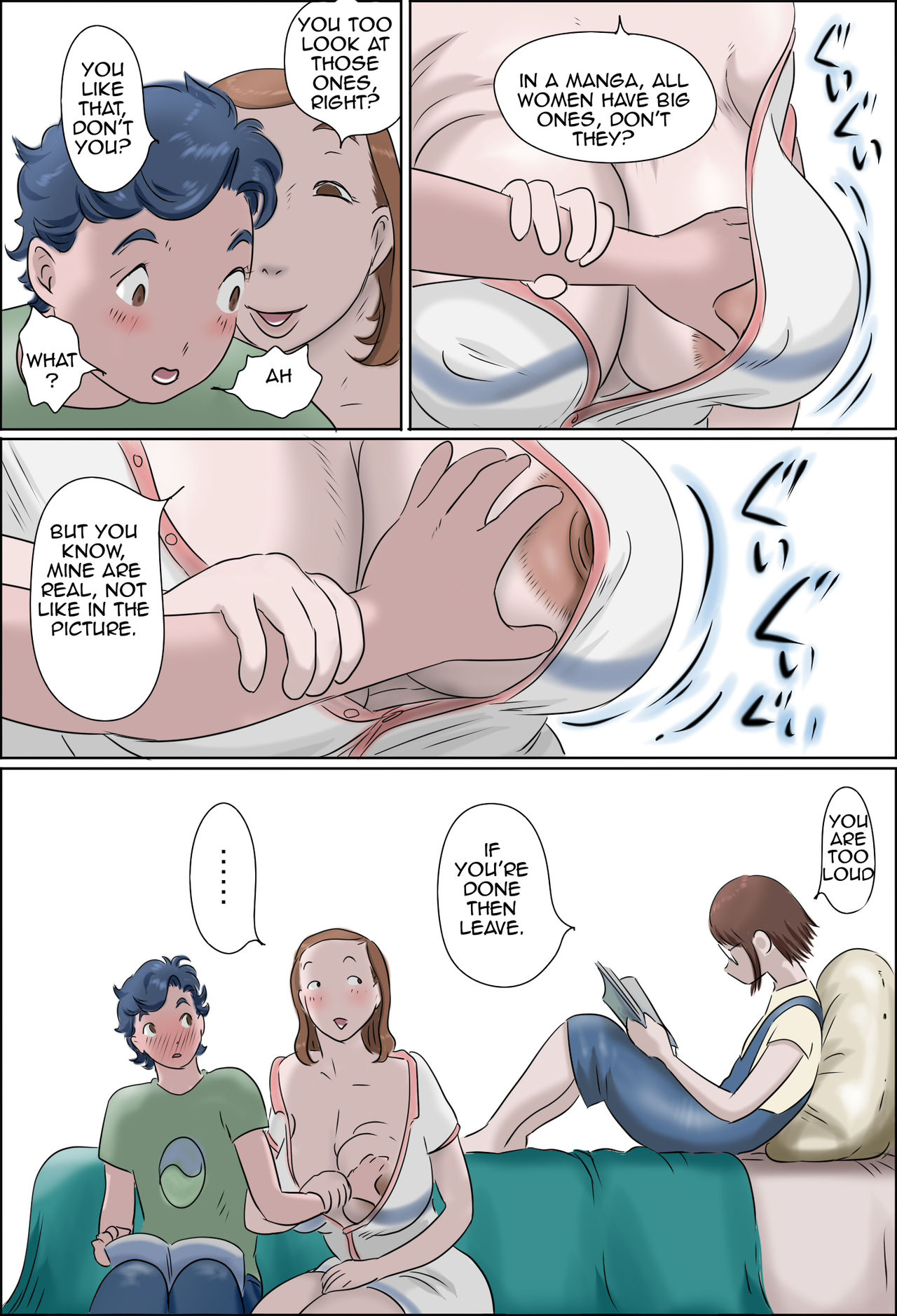 Kanojo no Hahaoya ga Guigui Sasottekuru Ken | My Girlfriend’s Mother Jumps my Bones — preview page 17
