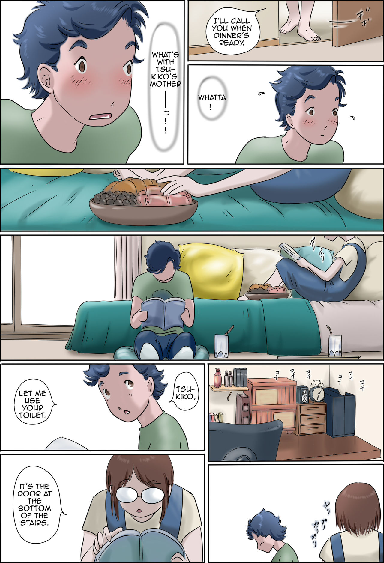 Kanojo no Hahaoya ga Guigui Sasottekuru Ken | My Girlfriend’s Mother Jumps my Bones — preview page 18