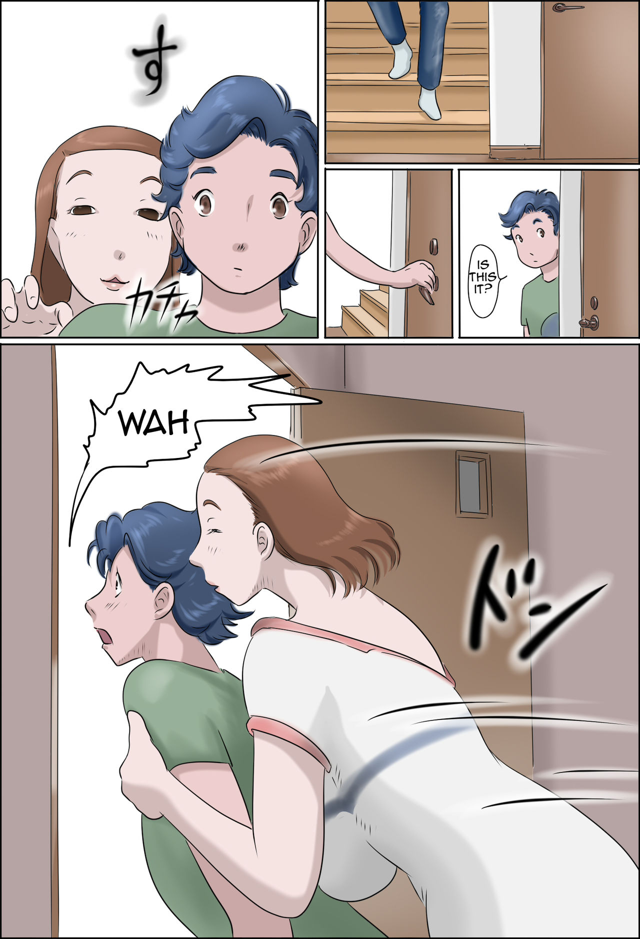 Kanojo no Hahaoya ga Guigui Sasottekuru Ken | My Girlfriend’s Mother Jumps my Bones — preview page 19