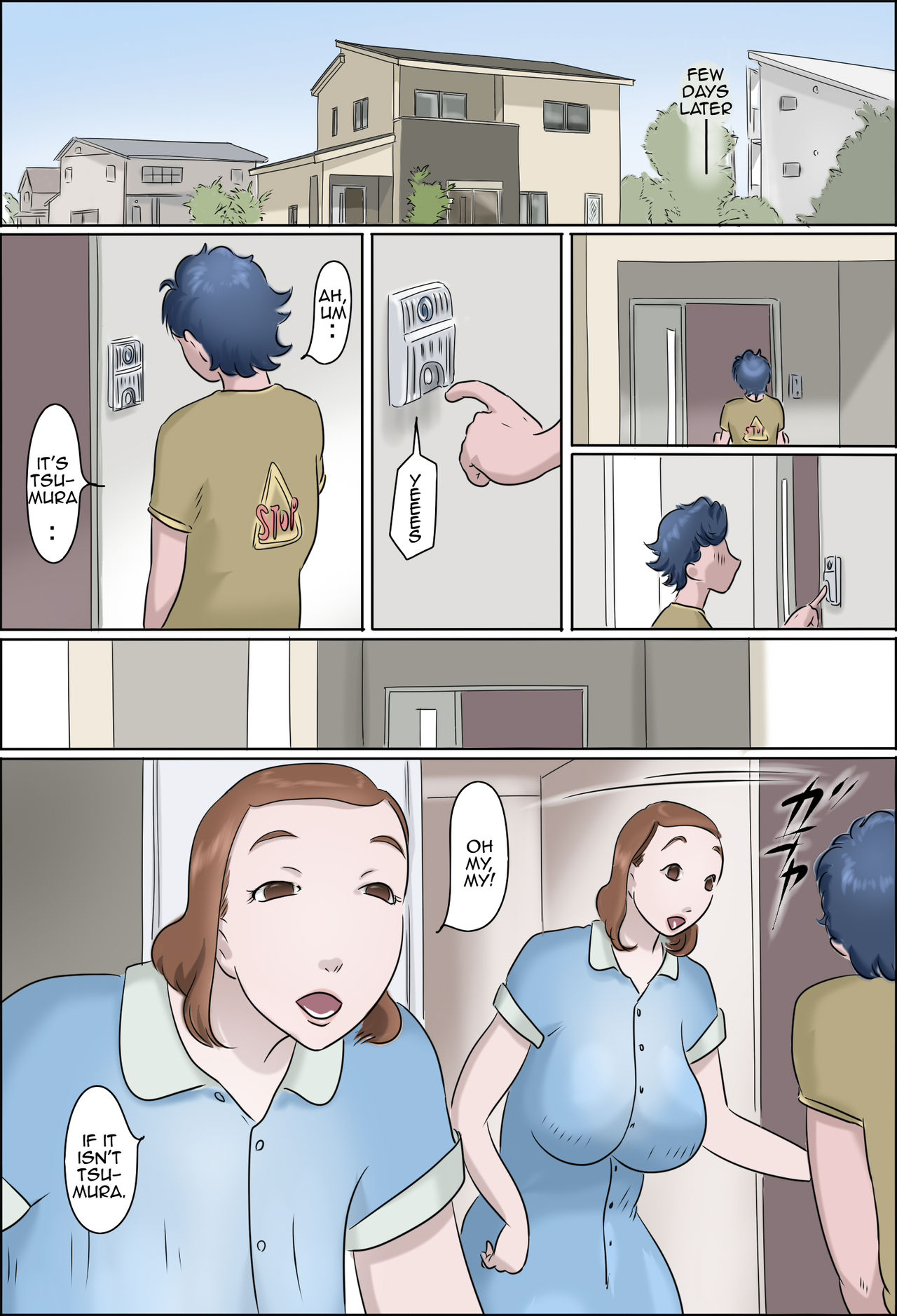Kanojo no Hahaoya ga Guigui Sasottekuru Ken | My Girlfriend’s Mother Jumps my Bones – Chapter 1 – page 39