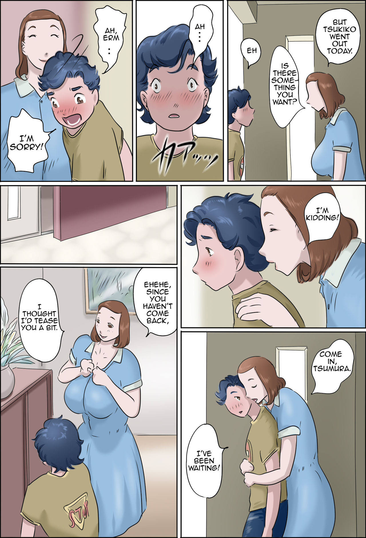 Kanojo no Hahaoya ga Guigui Sasottekuru Ken | My Girlfriend’s Mother Jumps my Bones – Chapter 1 – page 40