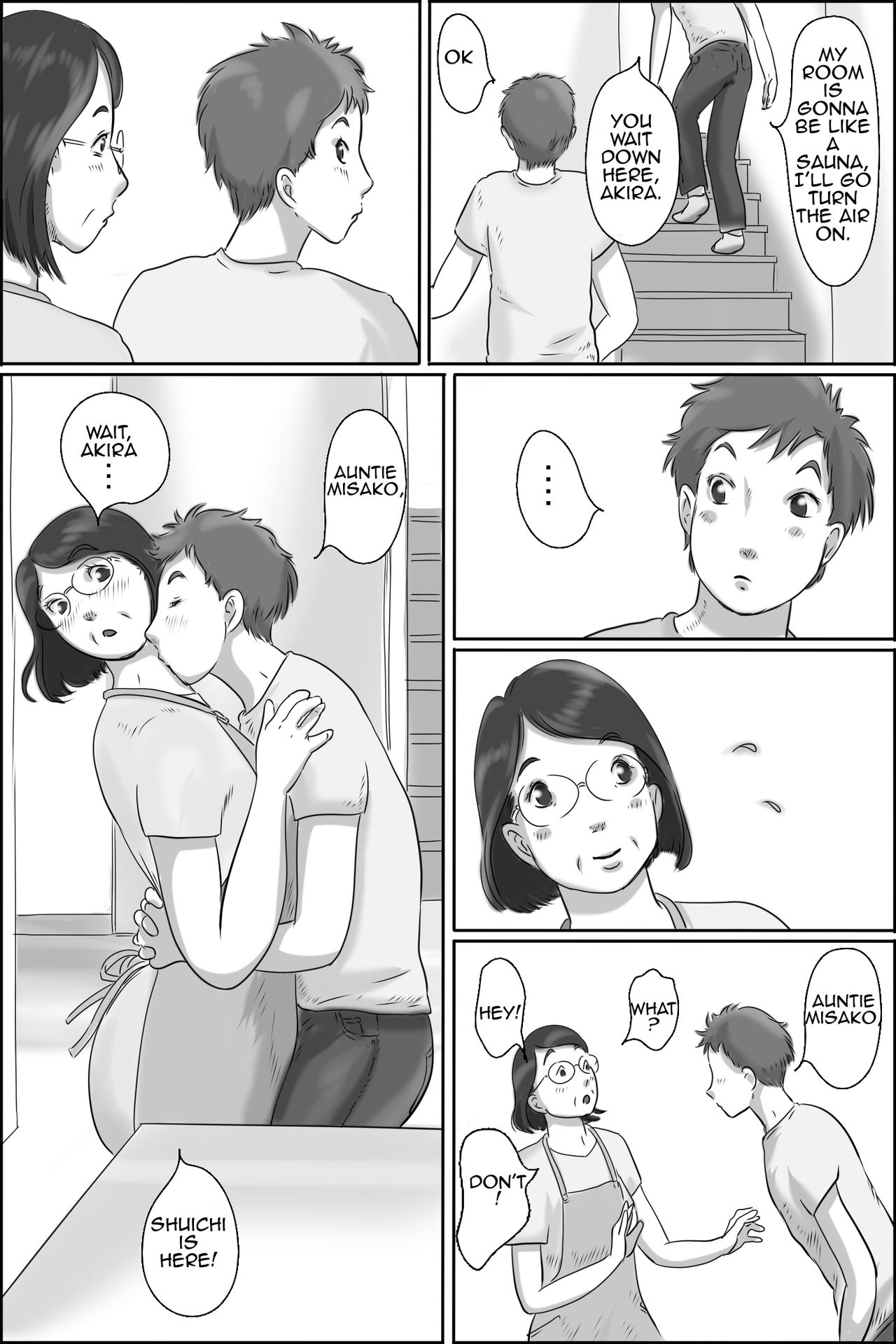 Osana Najimi no Kaa-san ni Onegai Shita Ken | Asking my Friend’s Mother for a Favor — preview page 4