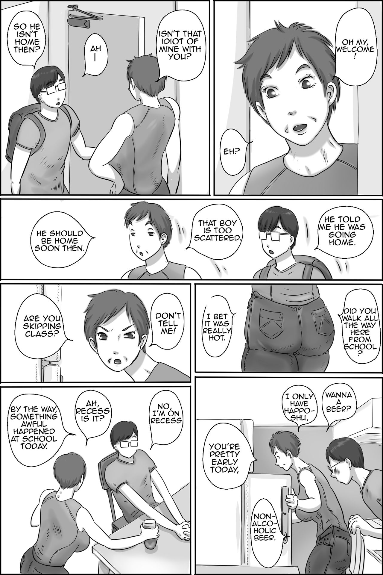 Osana Najimi no Kaa-san ni Onegai Shita Ken | Asking my Friend’s Mother for a Favor — preview page 15