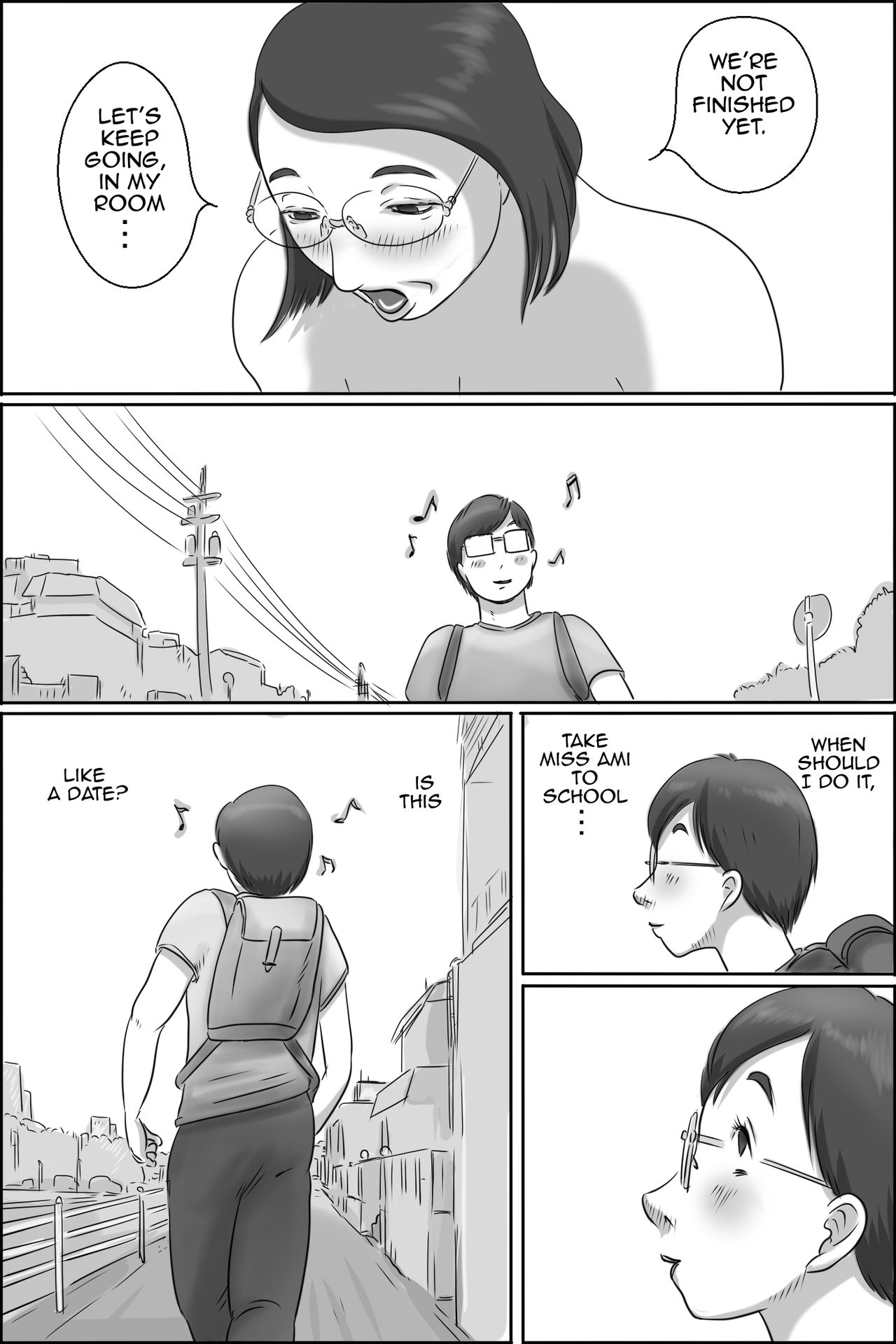 Osana Najimi no Kaa-san ni Onegai Shita Ken | Asking my Friend’s Mother for a Favor – Chapter 1 – page 28