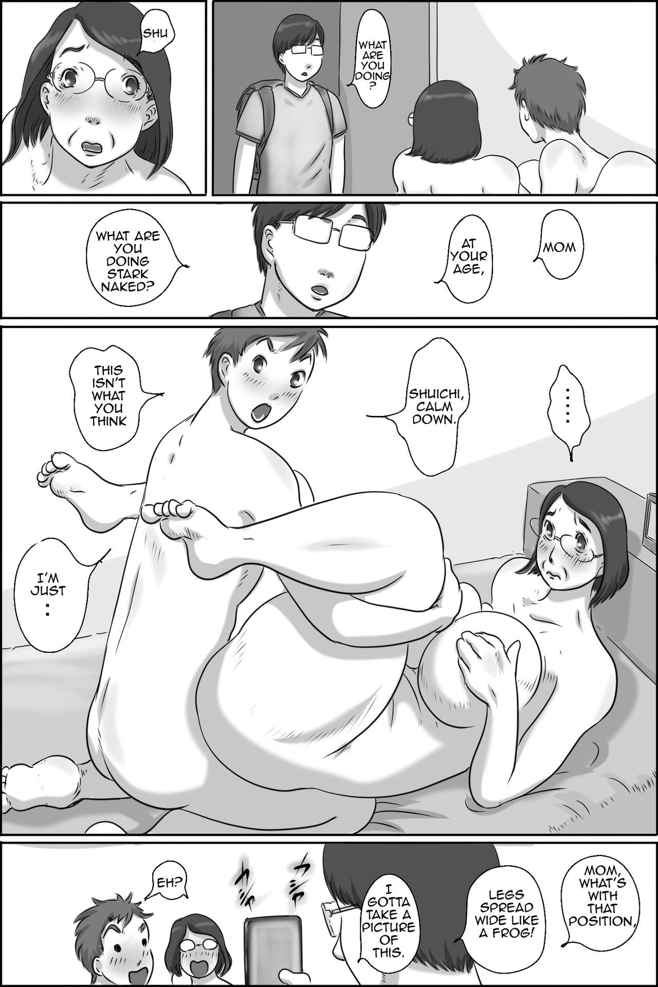Osana Najimi no Kaa-san ni Onegai Shita Ken | Asking my Friend’s Mother for a Favor – Chapter 1 – page 33
