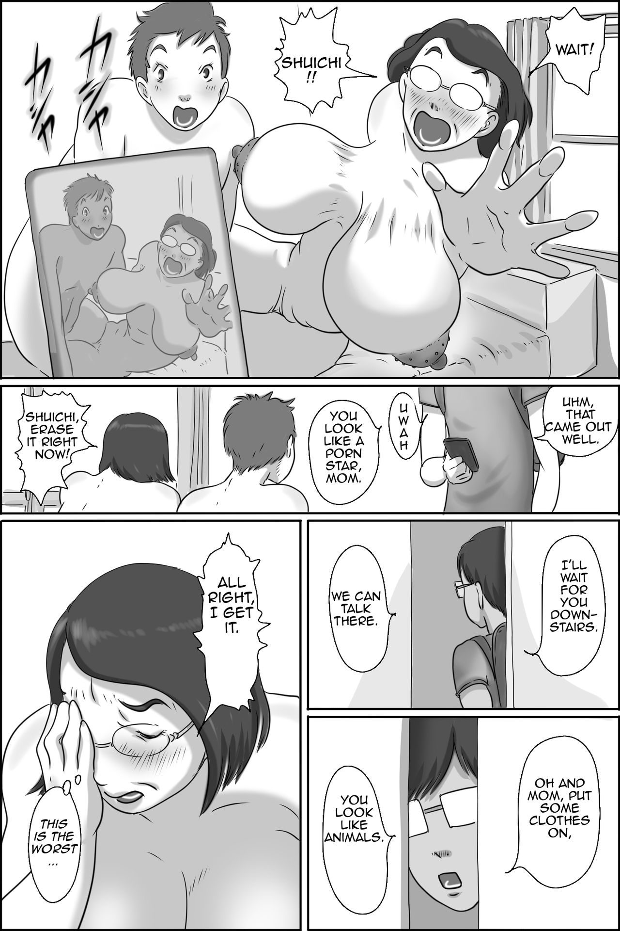 Osana Najimi no Kaa-san ni Onegai Shita Ken | Asking my Friend’s Mother for a Favor – Chapter 1 – page 34