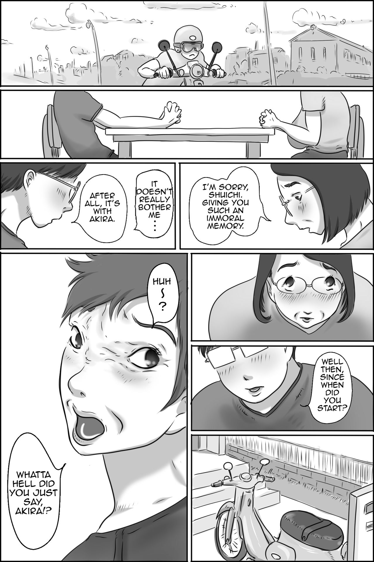 Osana Najimi no Kaa-san ni Onegai Shita Ken | Asking my Friend’s Mother for a Favor – Chapter 1 – page 38