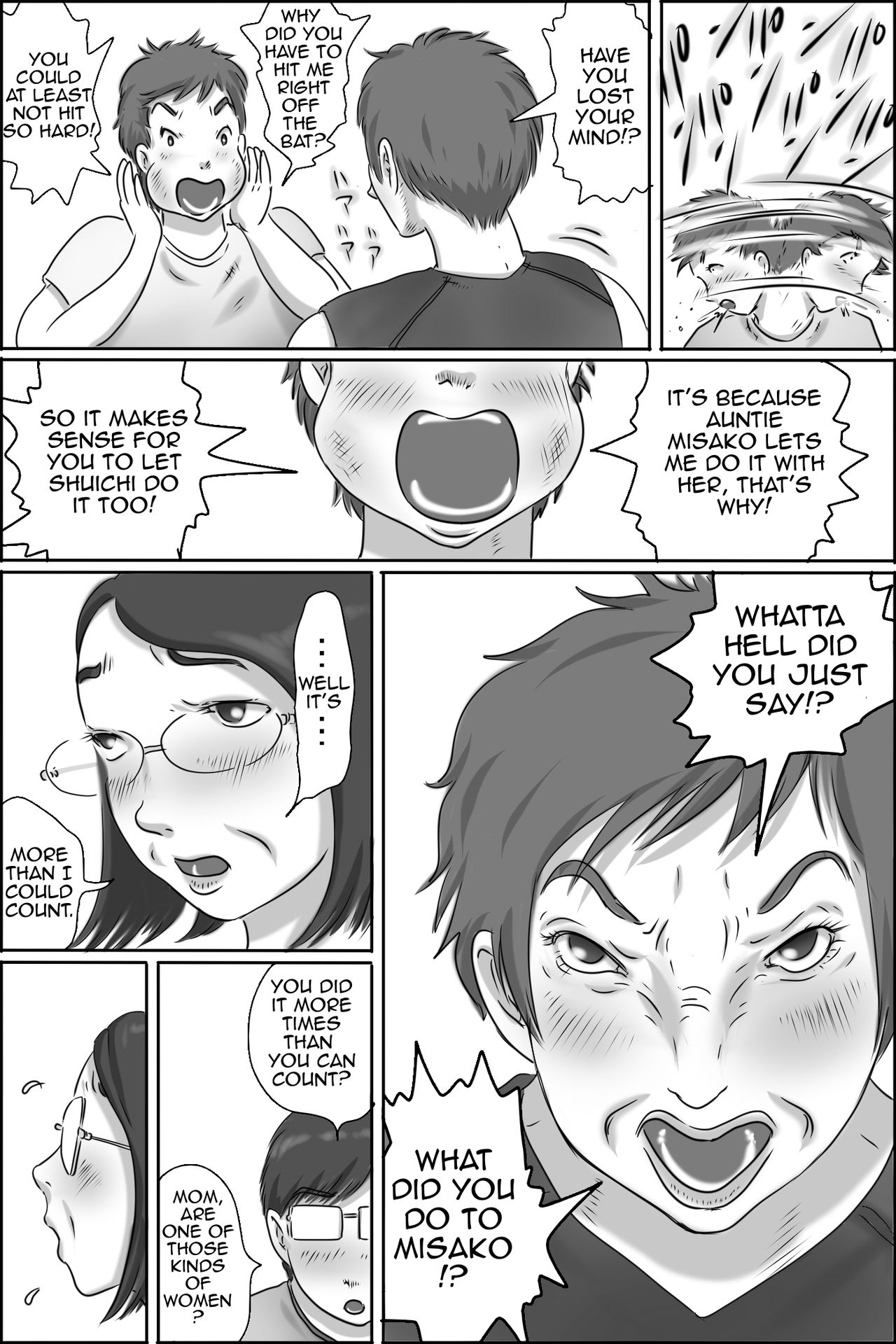 Osana Najimi no Kaa-san ni Onegai Shita Ken | Asking my Friend’s Mother for a Favor – Chapter 1 – page 40