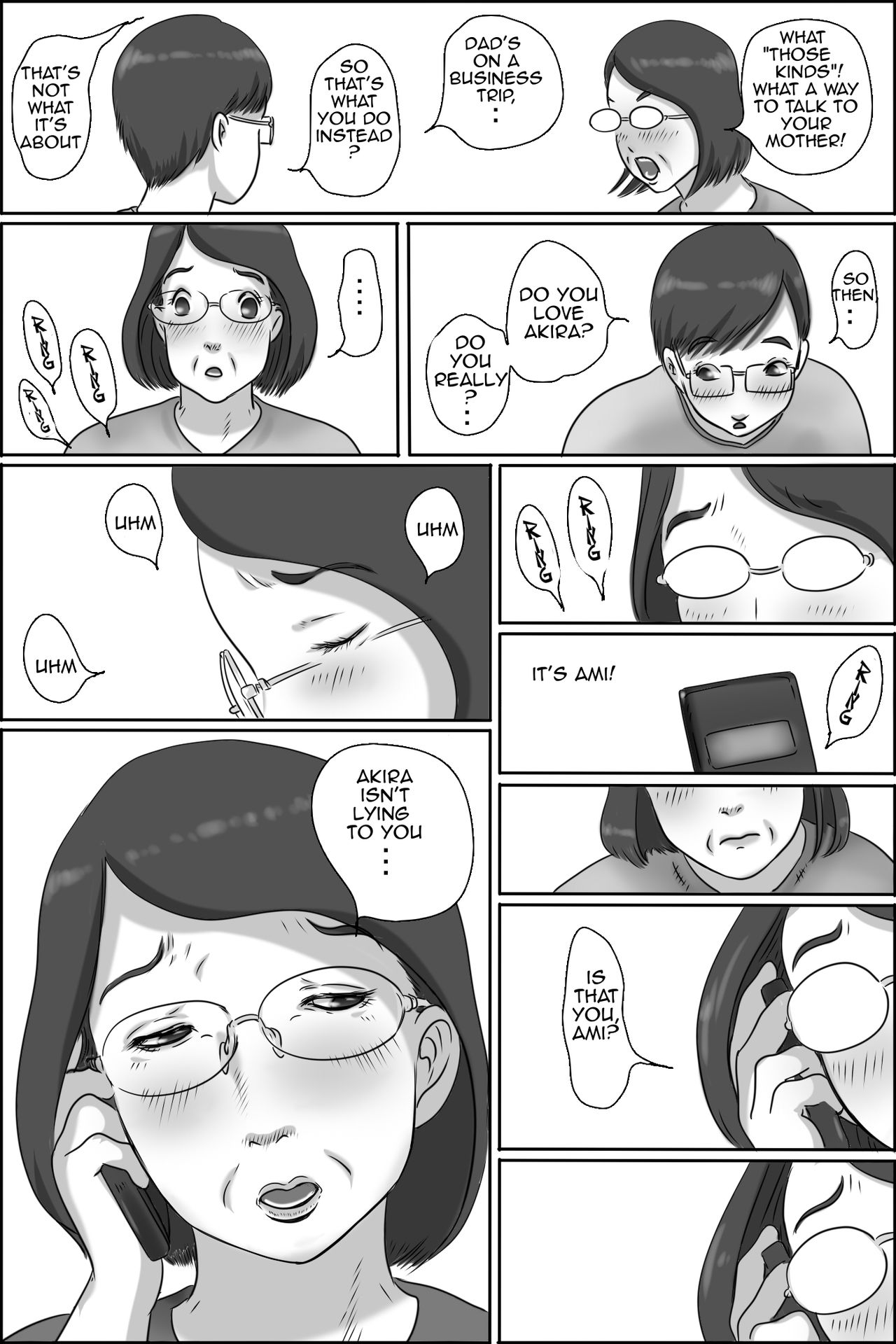 Osana Najimi no Kaa-san ni Onegai Shita Ken | Asking my Friend’s Mother for a Favor – Chapter 1 – page 41