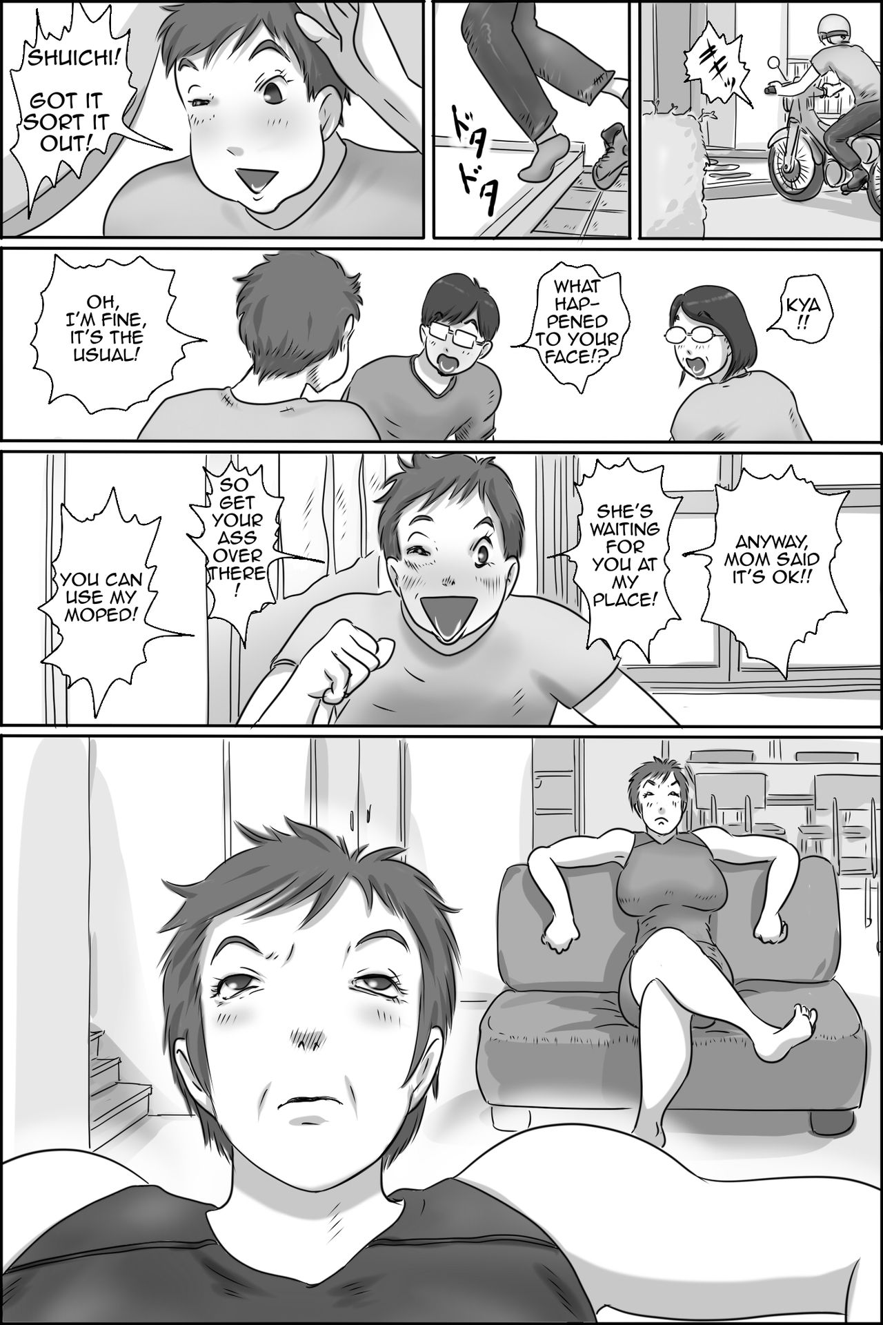 Osana Najimi no Kaa-san ni Onegai Shita Ken | Asking my Friend’s Mother for a Favor – Chapter 1 – page 42