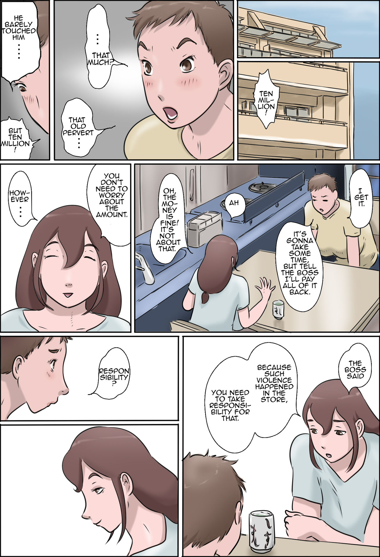 Haha wa Odoru Without mask | Dancing Mother Volume 2 Without Mask — preview page 4
